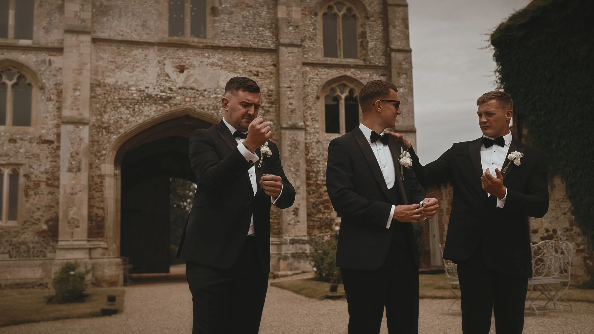 An image of a wedding in Norfolk, captured by wedding videographer Luke Batchelor Productions.