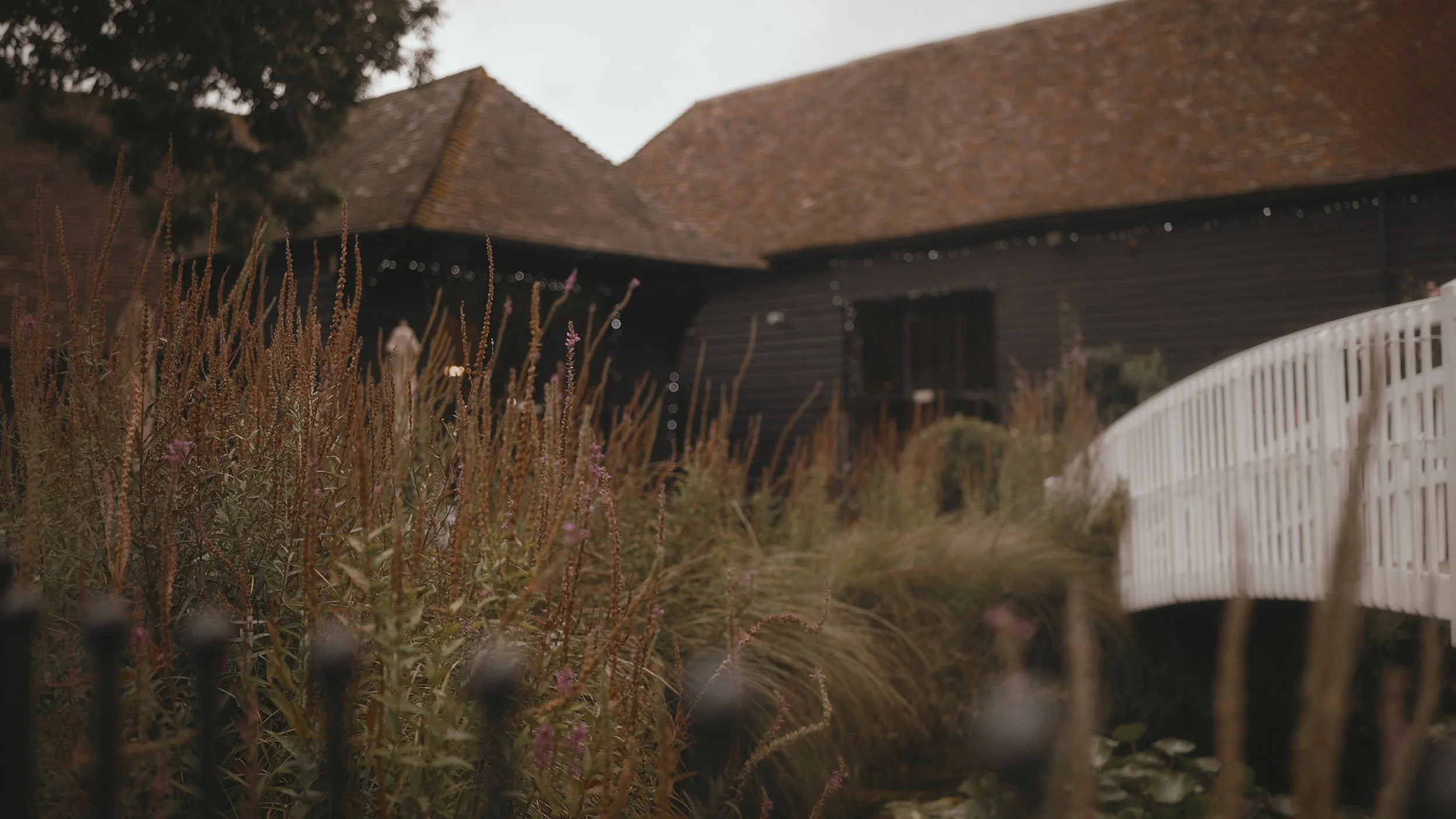 An image of a wedding at Winters Barns, captured by Kent wedding videographer Luke Batchelor Productions.
