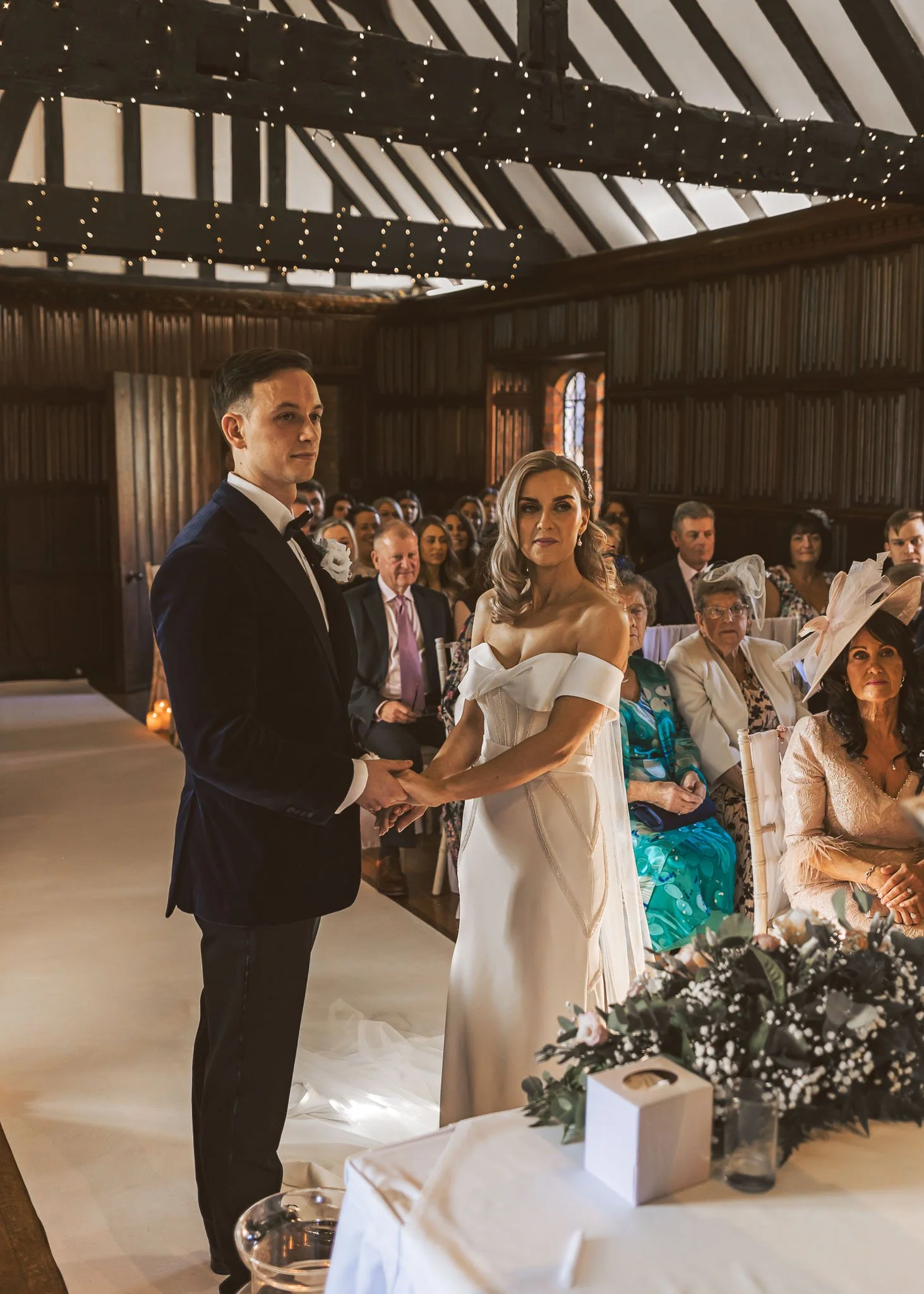 An image from a luxury UK wedding, captured by a wedding photography and videography team from Luke Batchelor Productions.