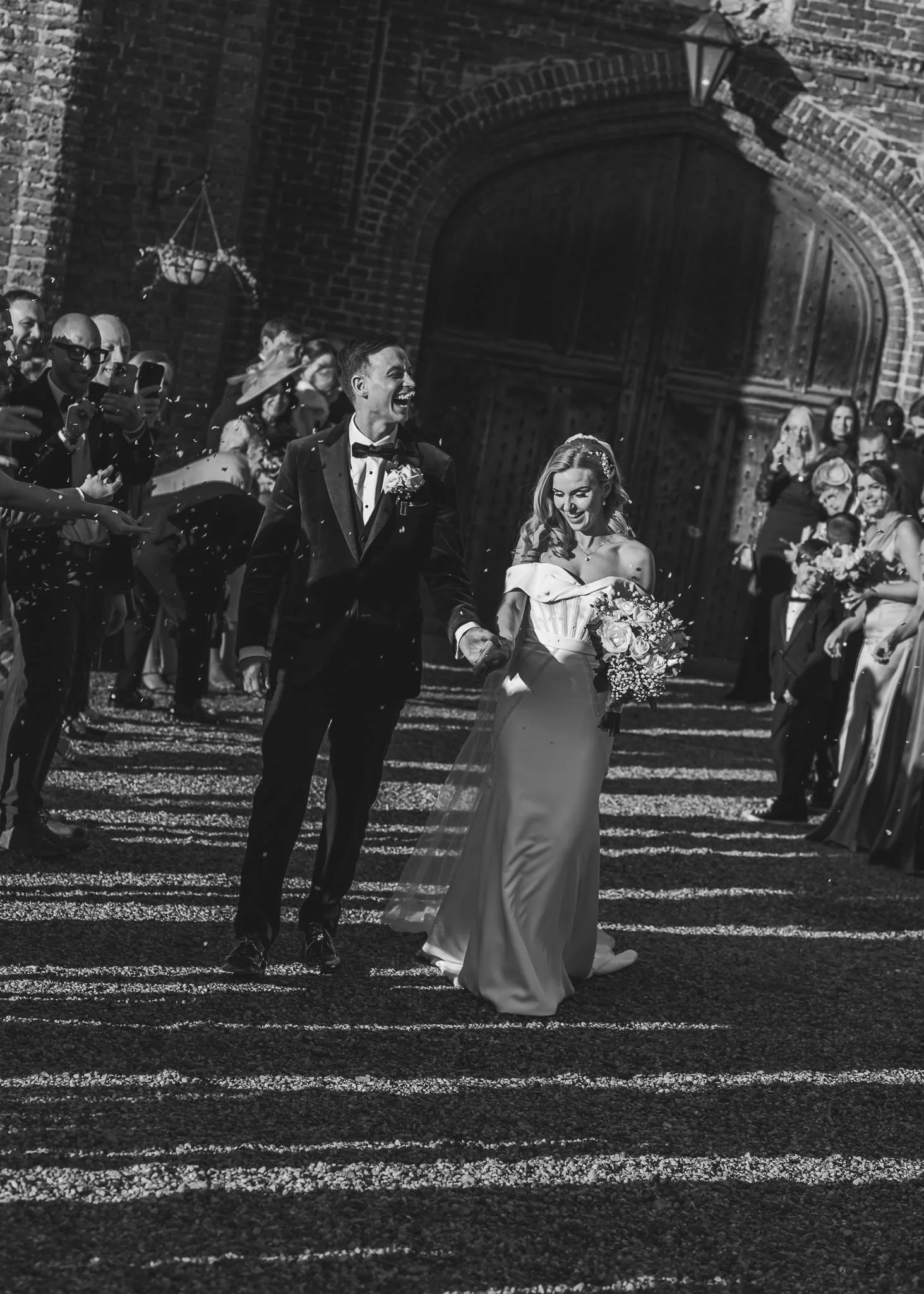 An image from a luxury UK wedding, captured by a wedding photography and videography team from Luke Batchelor Productions.