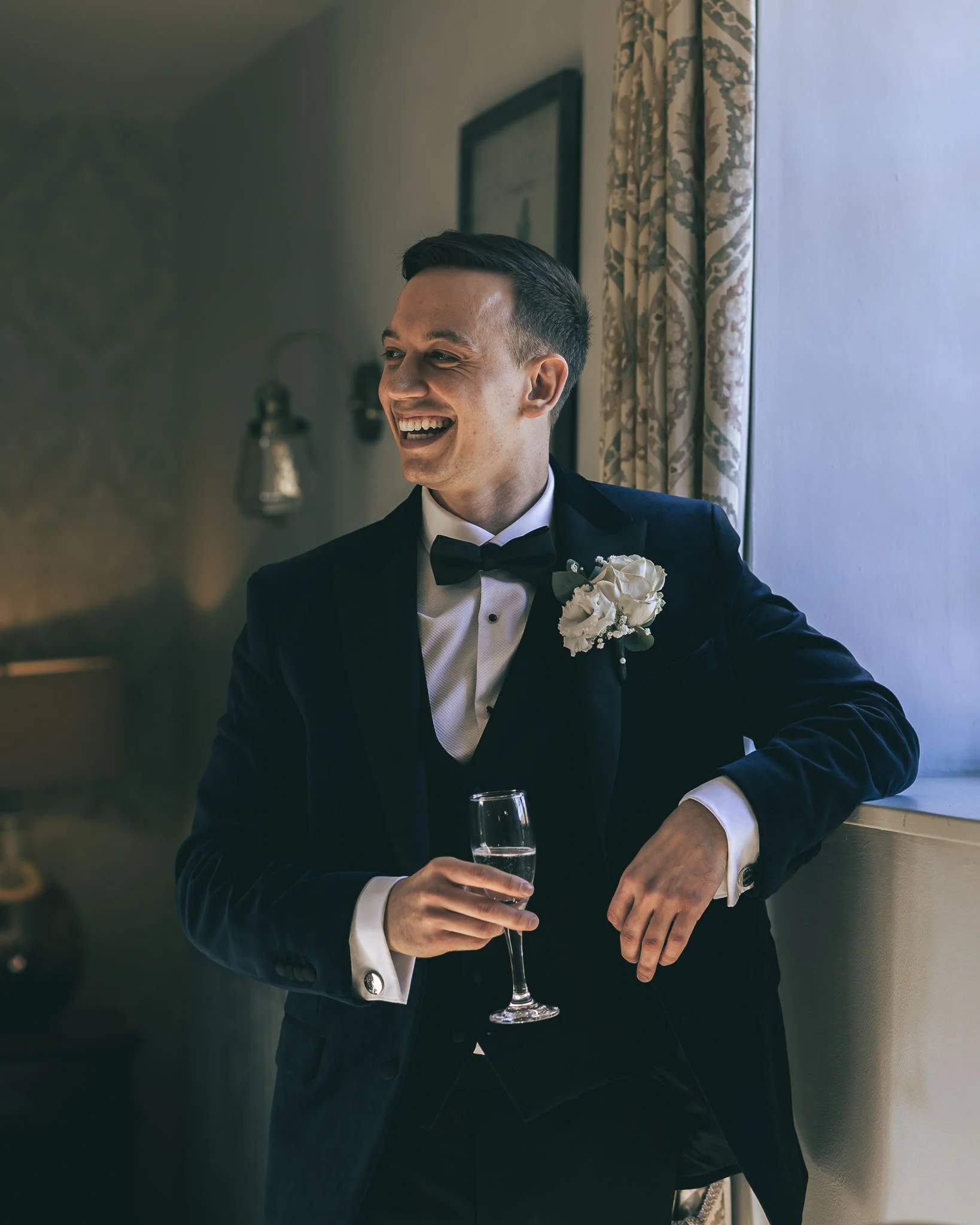An image from a luxury UK wedding, captured by a wedding photography and videography team from Luke Batchelor Productions.