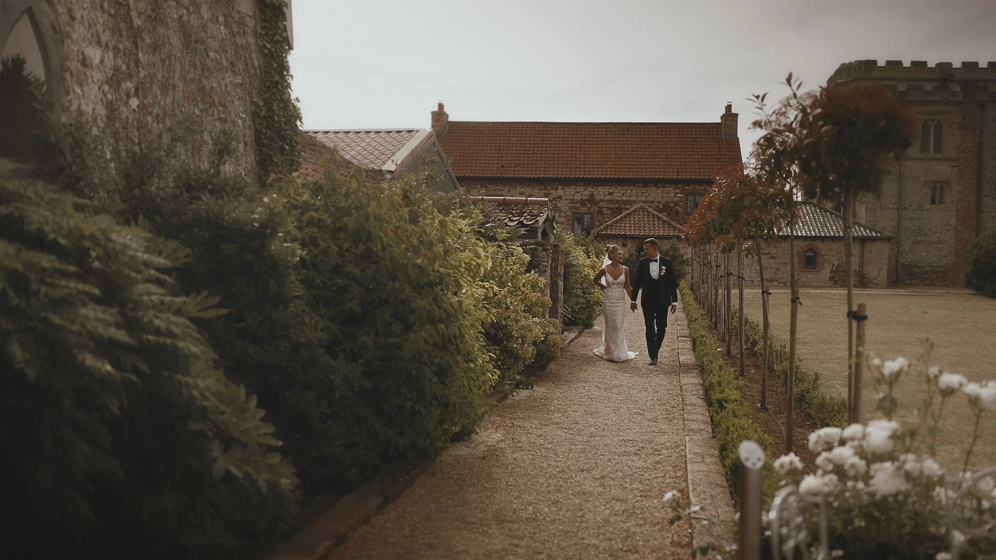 An image of a wedding in Norfolk, captured by wedding videographer Luke Batchelor Productions.