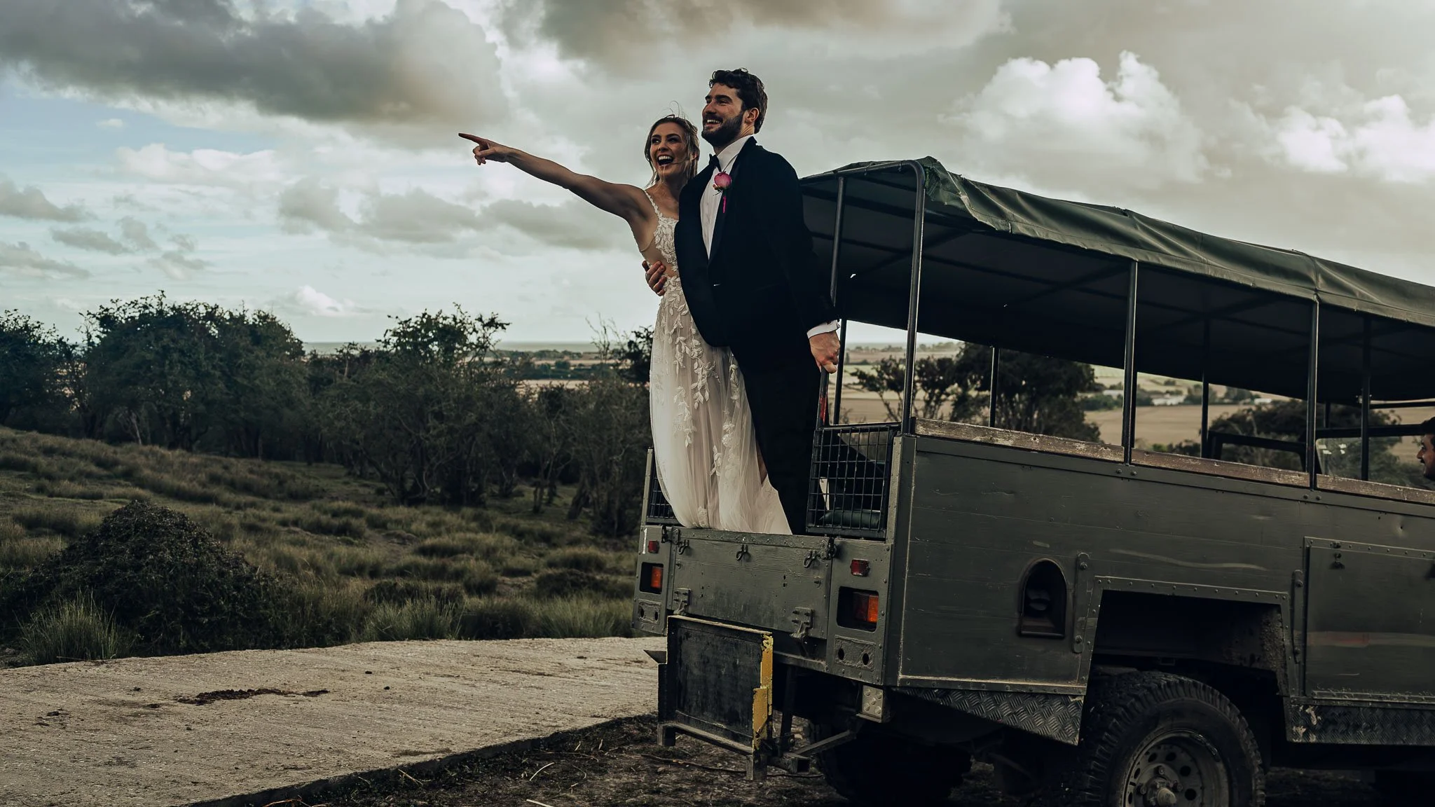 A wedding videography shot from a luxury black-tie wedding at Port Lympne Hotel, captured by videographer Luke Batchelor Productions.
