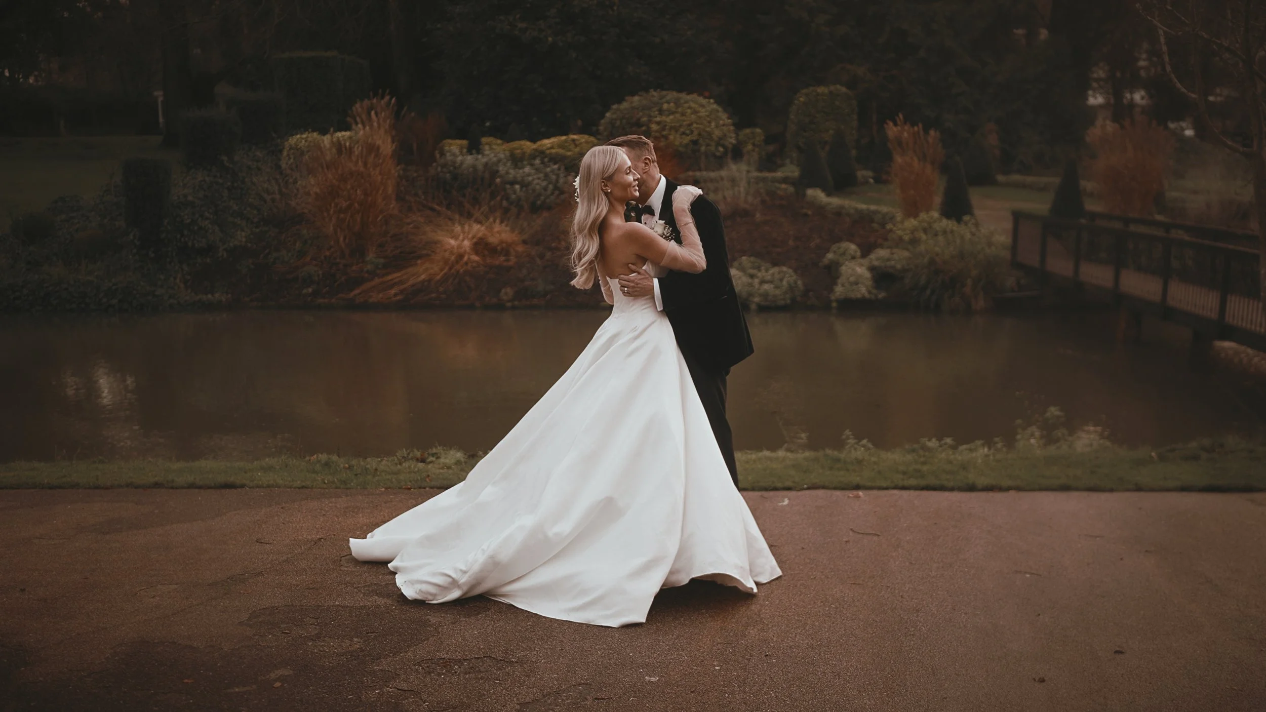 An elegant wedding videography shot, created by UK & Destination wedding videographer Luke Batchelor Productions