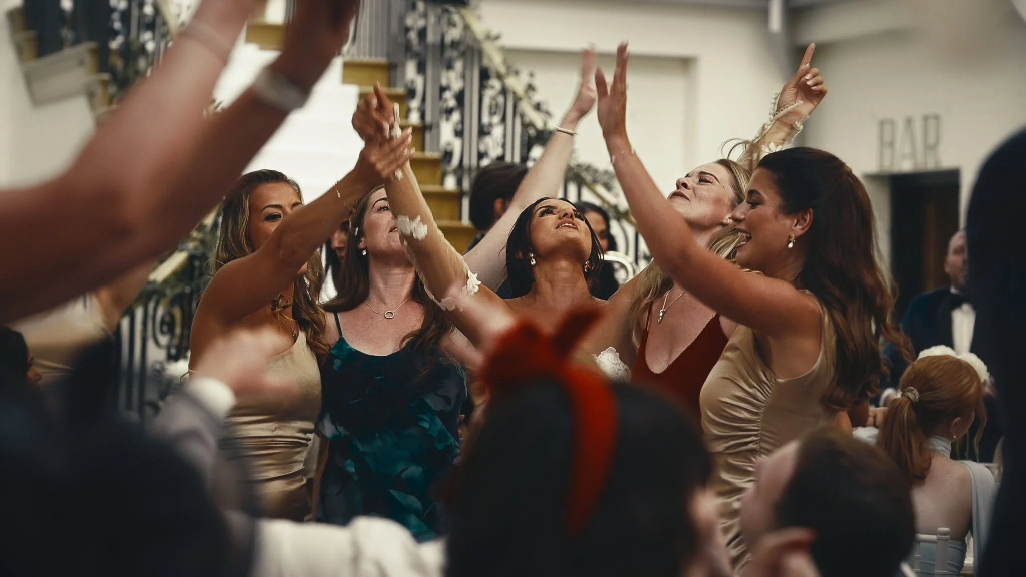 An editorial style wedding videography shot from a Buckinghamshire wedding, captured by videographer Luke Batchelor Productions.