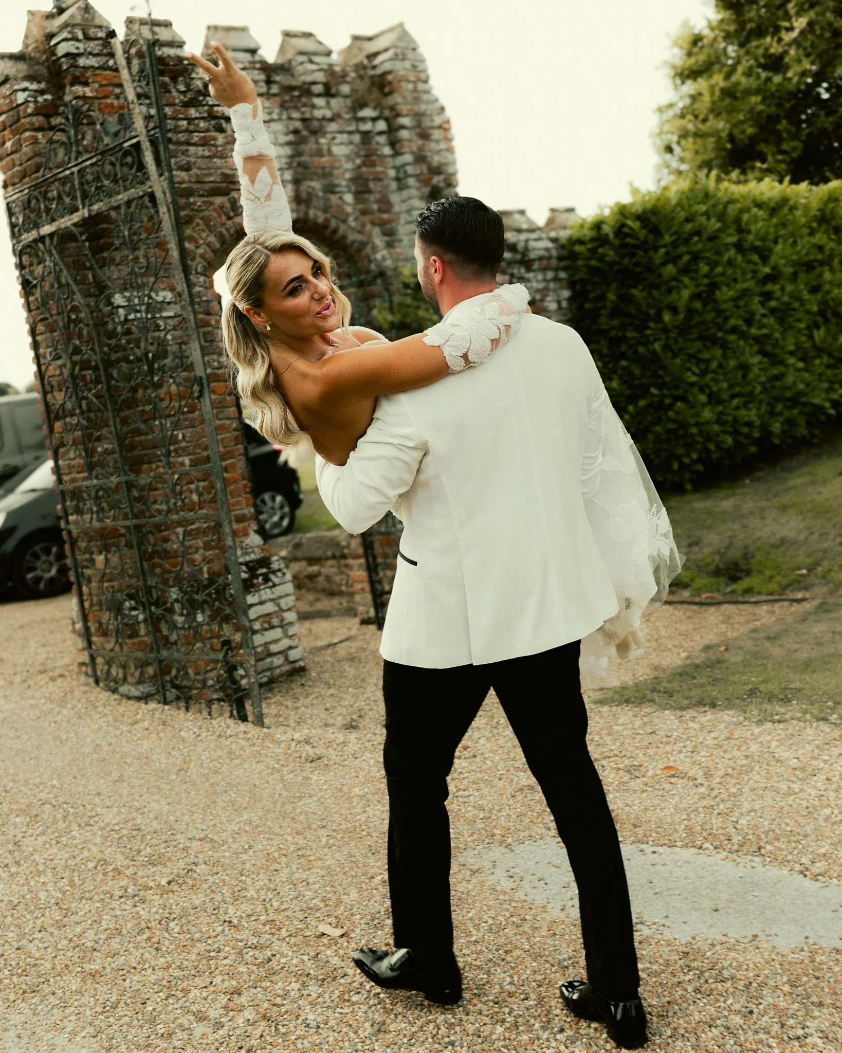 An image from a luxury UK wedding, captured by a wedding photography and videography team from Luke Batchelor Productions.