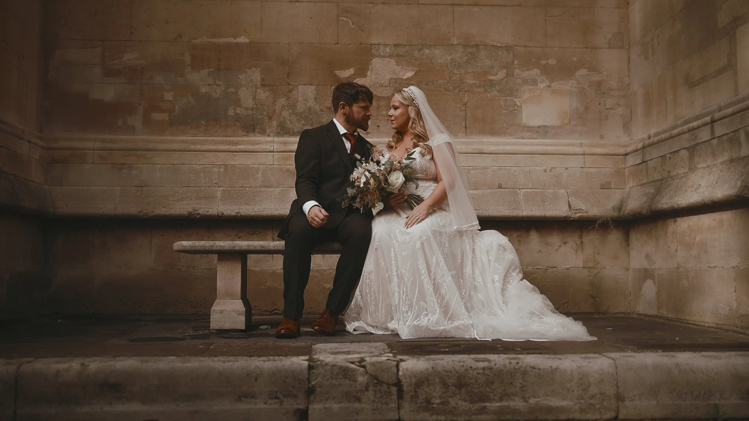 An image from a Holkham Hall wedding film, captured by Norfolk wedding videographer Luke Batchelor Productions.