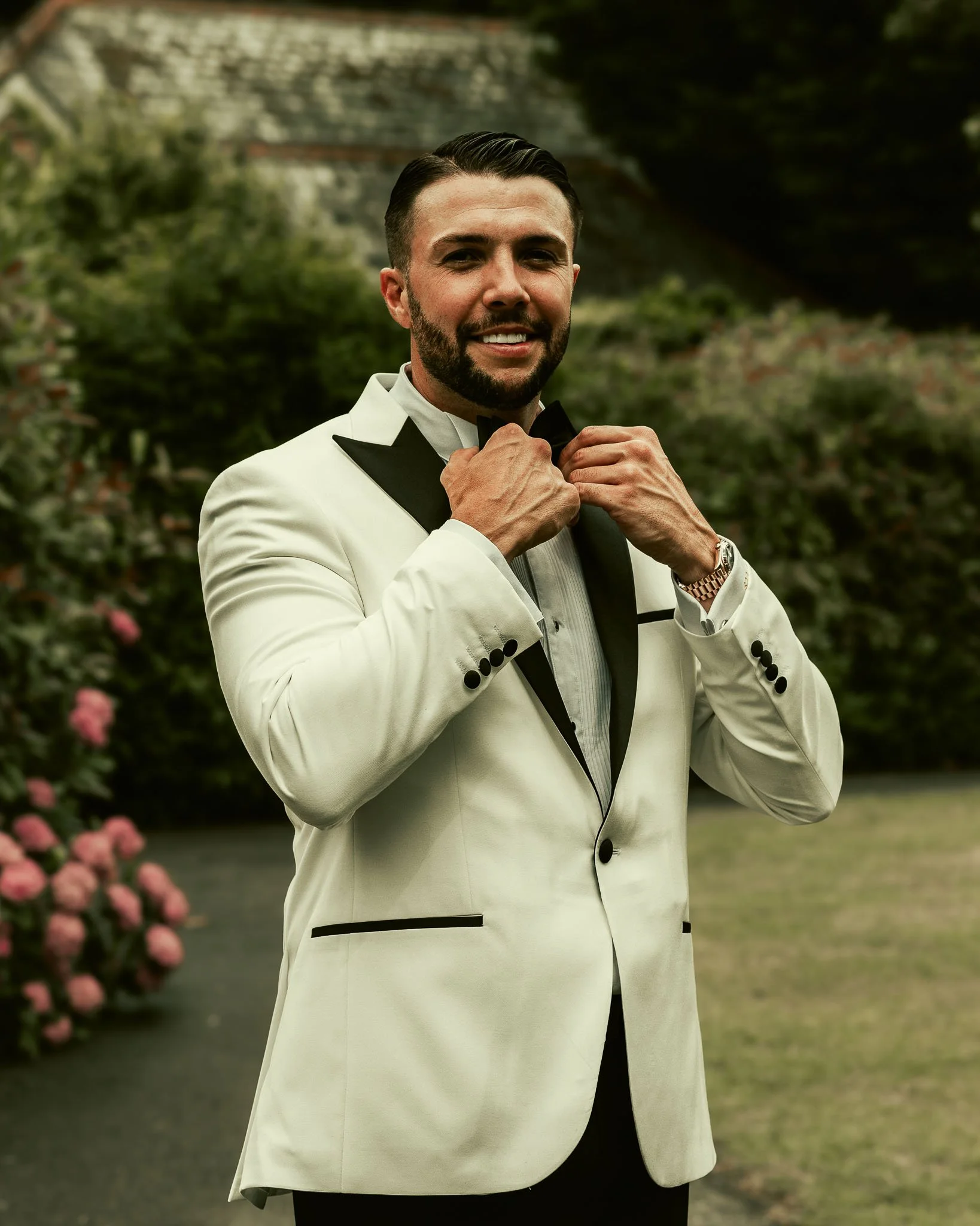 A luxury Eastwell Manor wedding, filmed and photographed by Kent wedding videographer Luke Batchelor Productions.