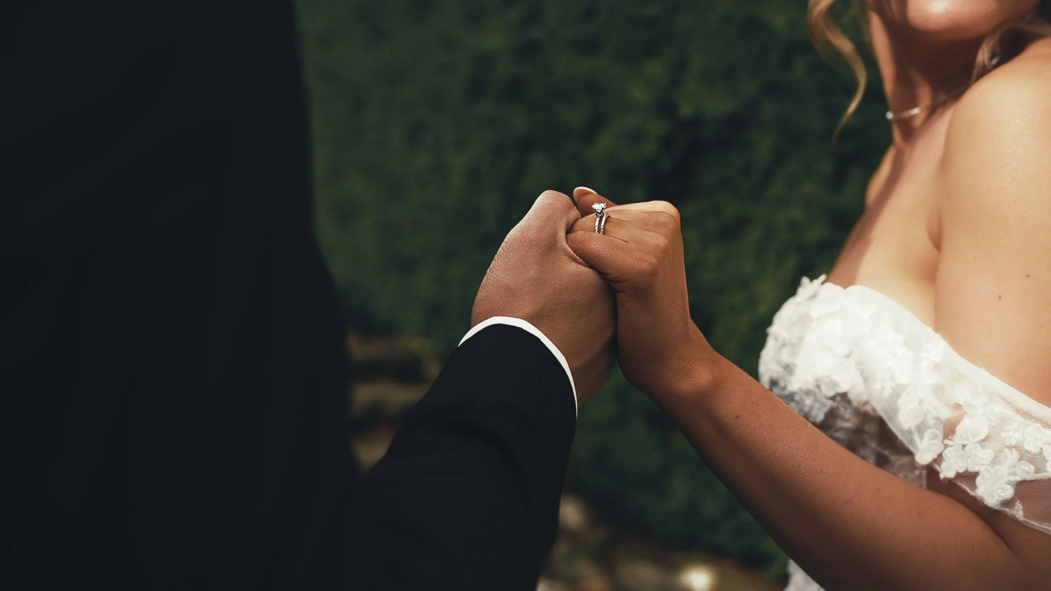 A wedding videography shot from a luxury black-tie wedding at Port Lympne Hotel, captured by videographer Luke Batchelor Productions.