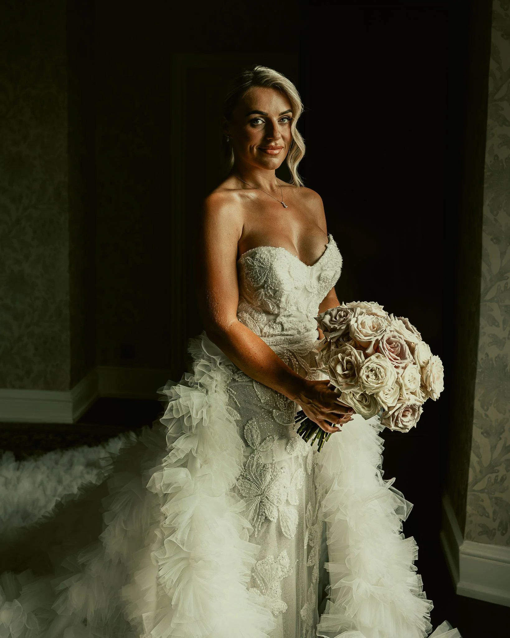 A luxury Eastwell Manor wedding, filmed and photographed by Kent wedding videographer Luke Batchelor Productions.