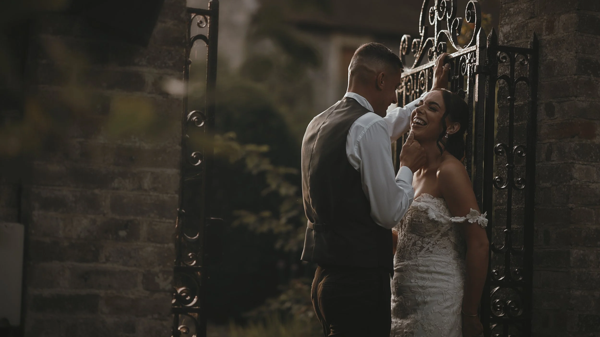 An elegant wedding videography shot, created by UK & Destination wedding videographer Luke Batchelor Productions