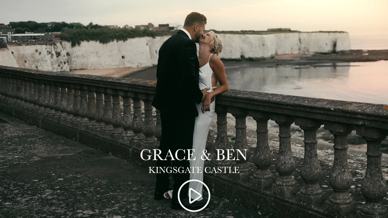A private castle black-tie wedding film from Kent.