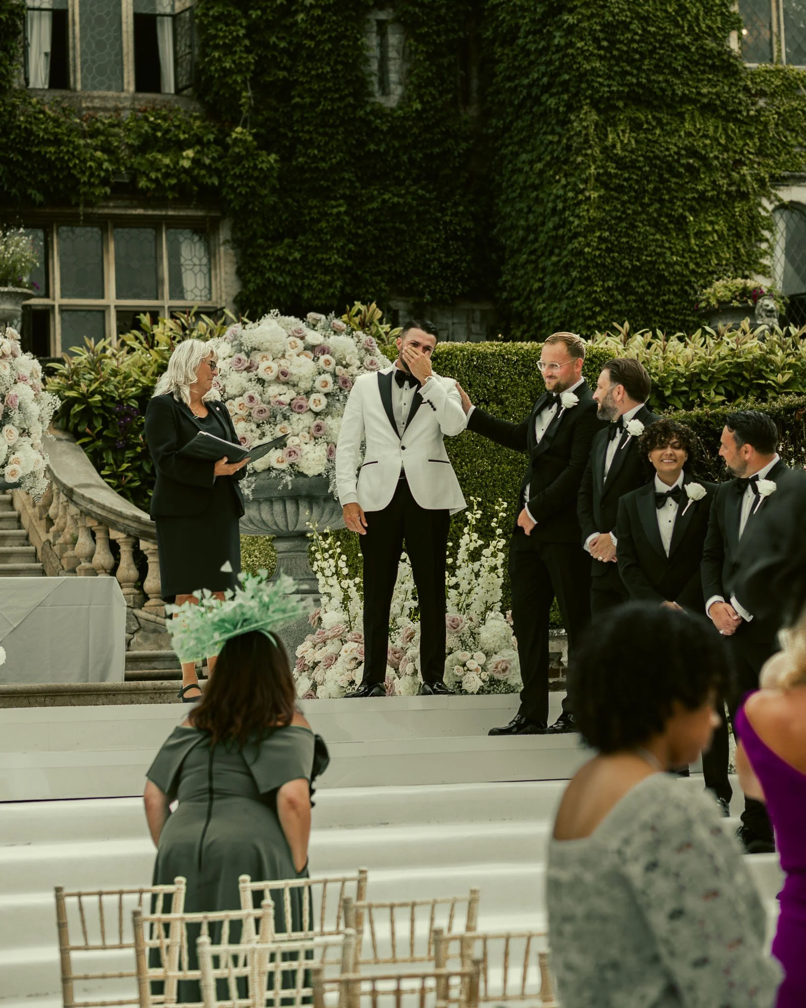 An image from a luxury UK wedding, captured by a wedding photography and videography team from Luke Batchelor Productions.