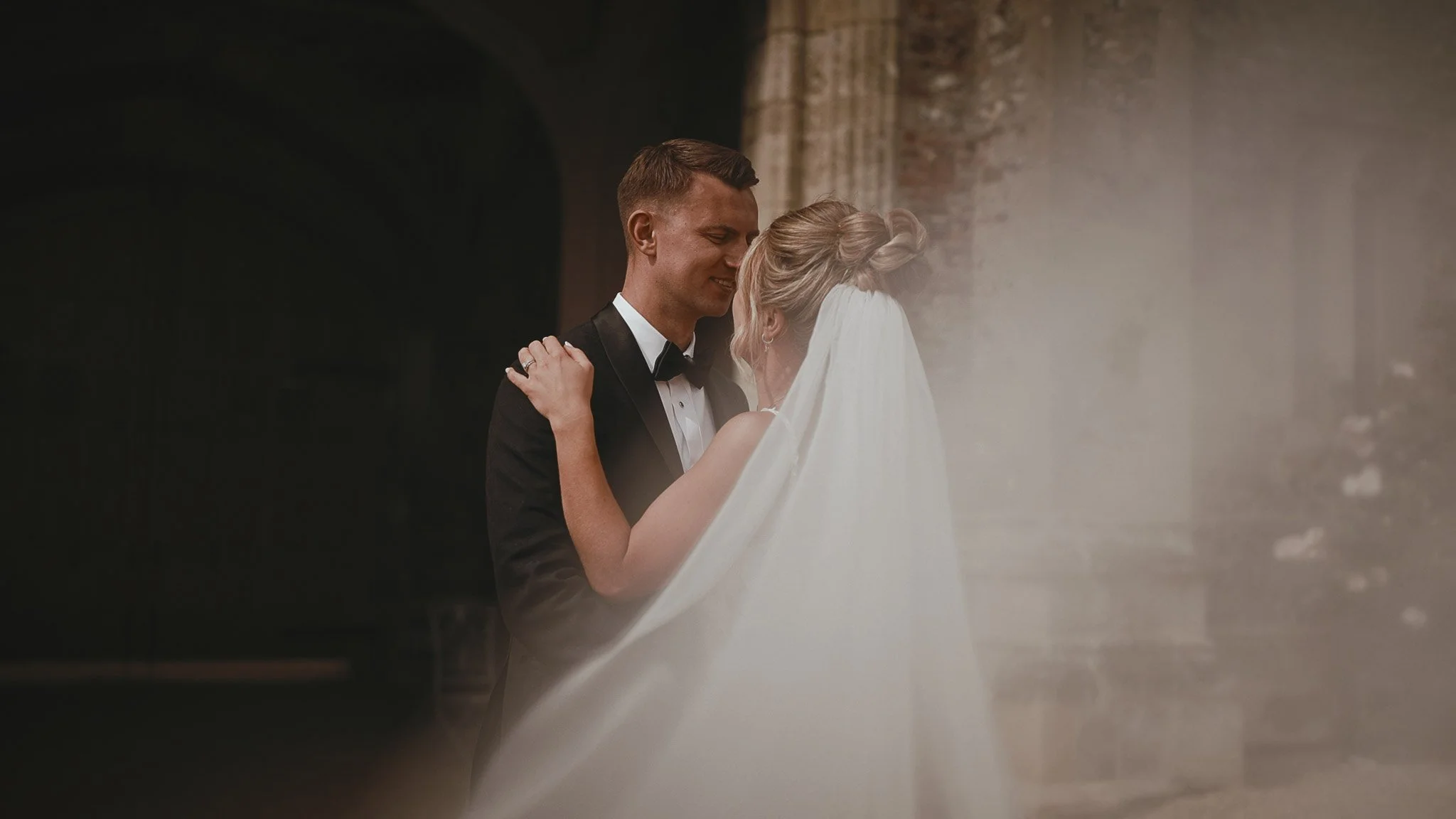A timeless wedding videography shot, created by UK & Destination wedding videographer Luke Batchelor Productions.