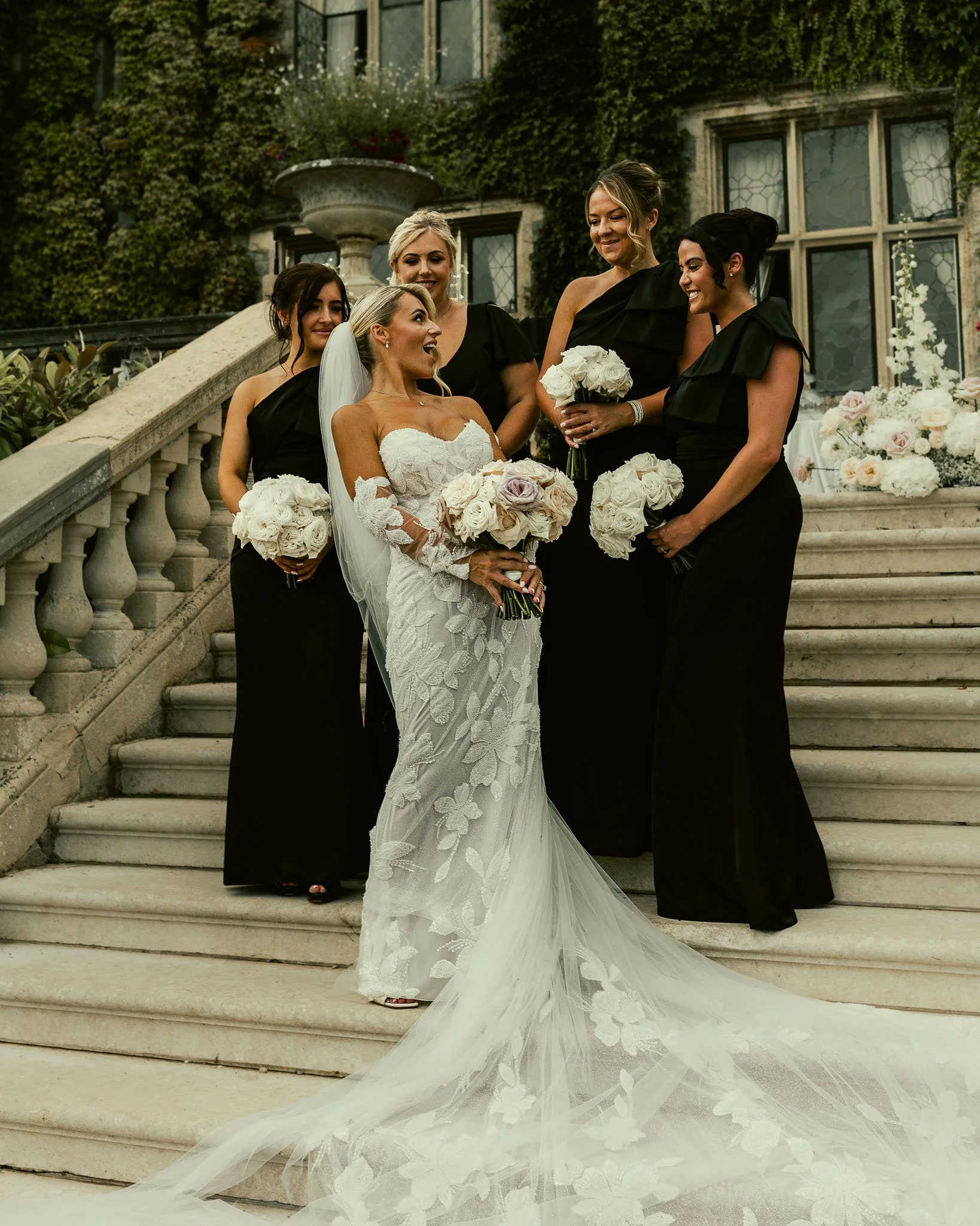 A luxury Eastwell Manor wedding, filmed and photographed by Kent wedding videographer Luke Batchelor Productions.