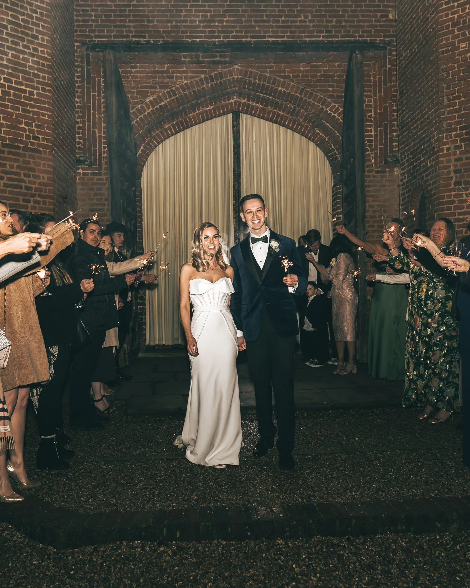 An image from a luxury UK wedding, captured by a wedding photography and videography team from Luke Batchelor Productions.