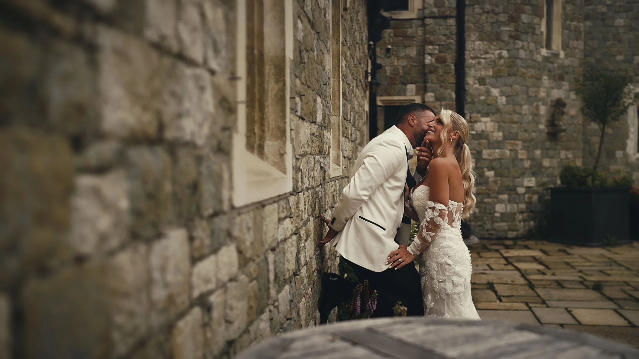 An elegant wedding videography shot, created by UK & Destination wedding videographer Luke Batchelor Productions