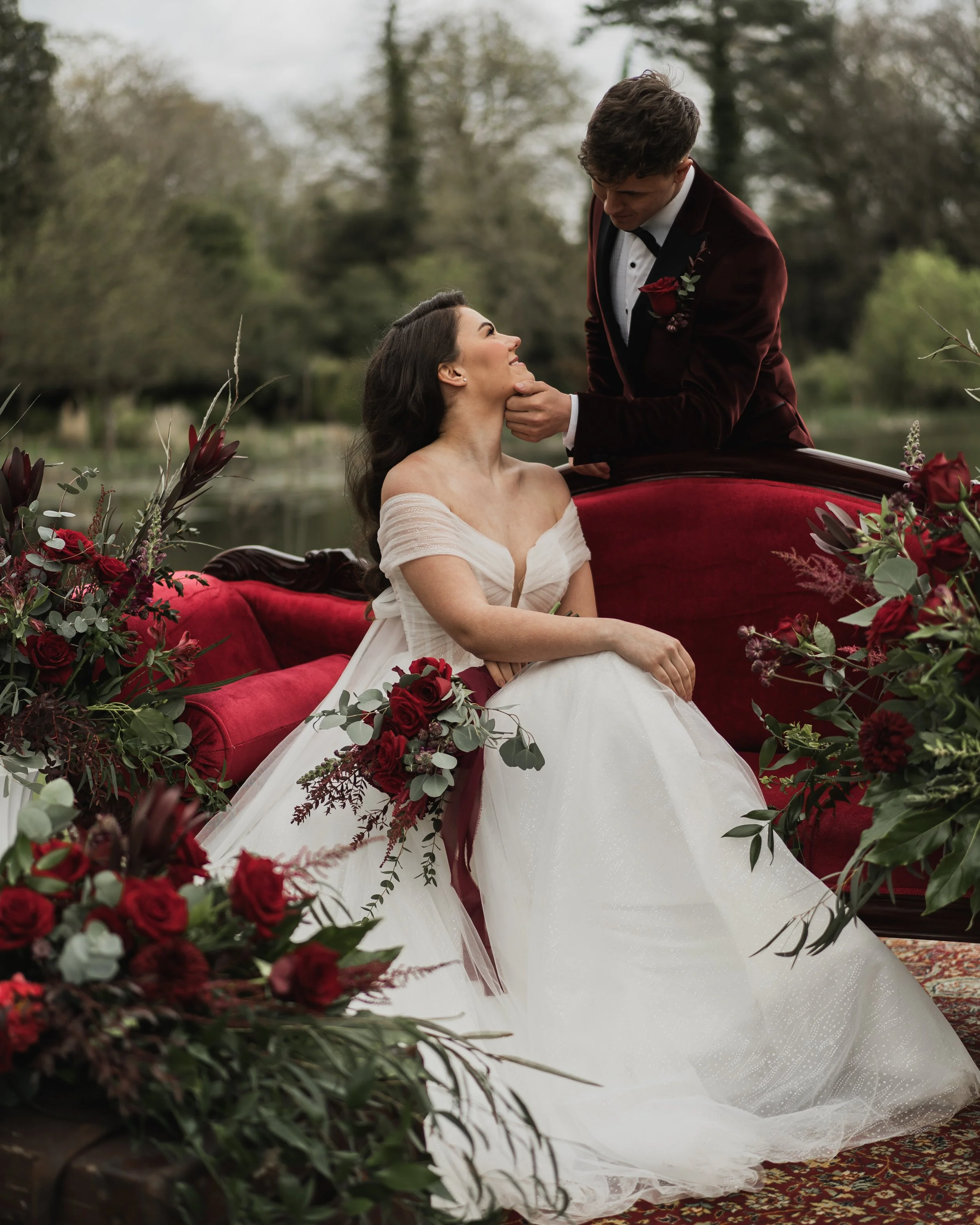 An editorial style wedding videography shot from a Buckinghamshire wedding, captured by videographer Luke Batchelor Productions.