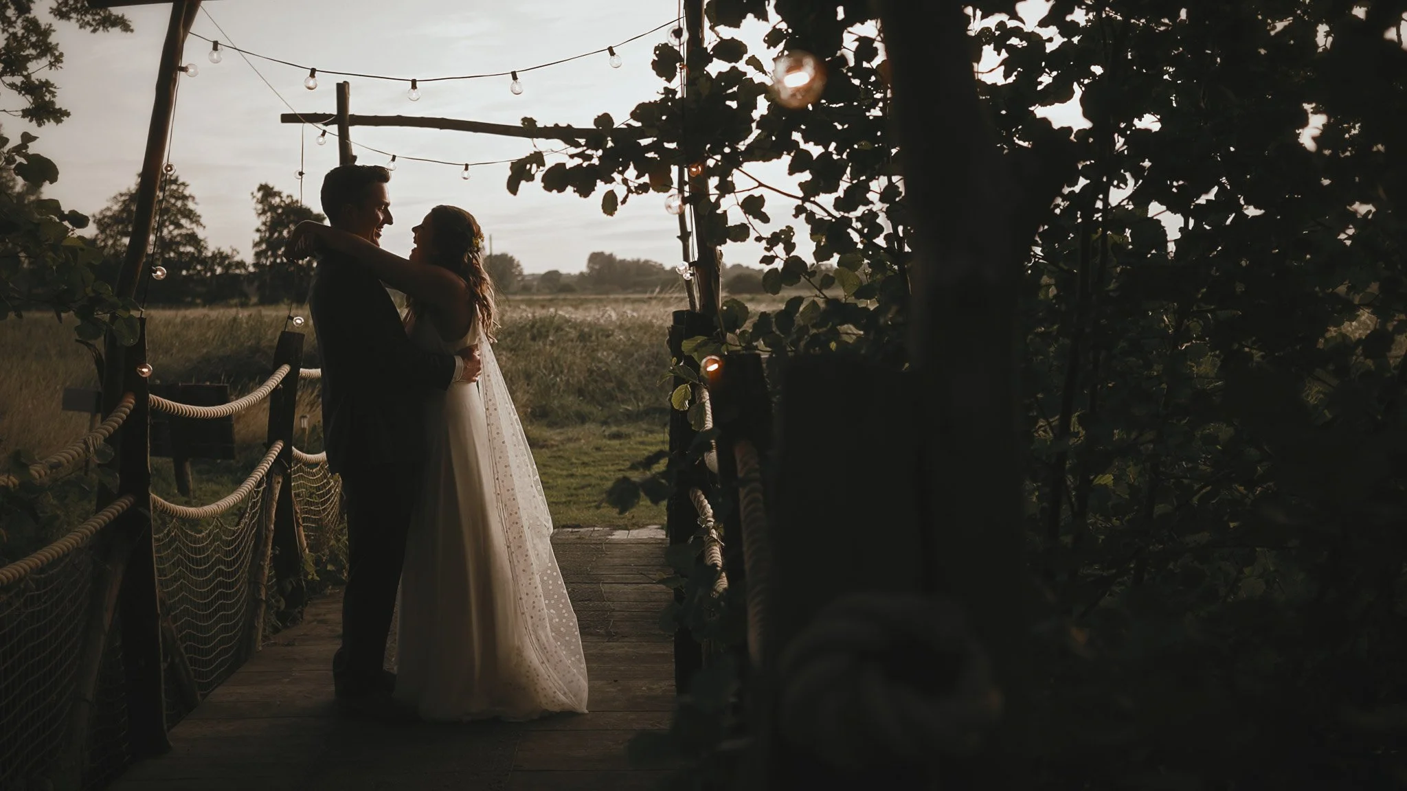 A timeless wedding videography shot, created by UK & Destination wedding videographer Luke Batchelor Productions.
