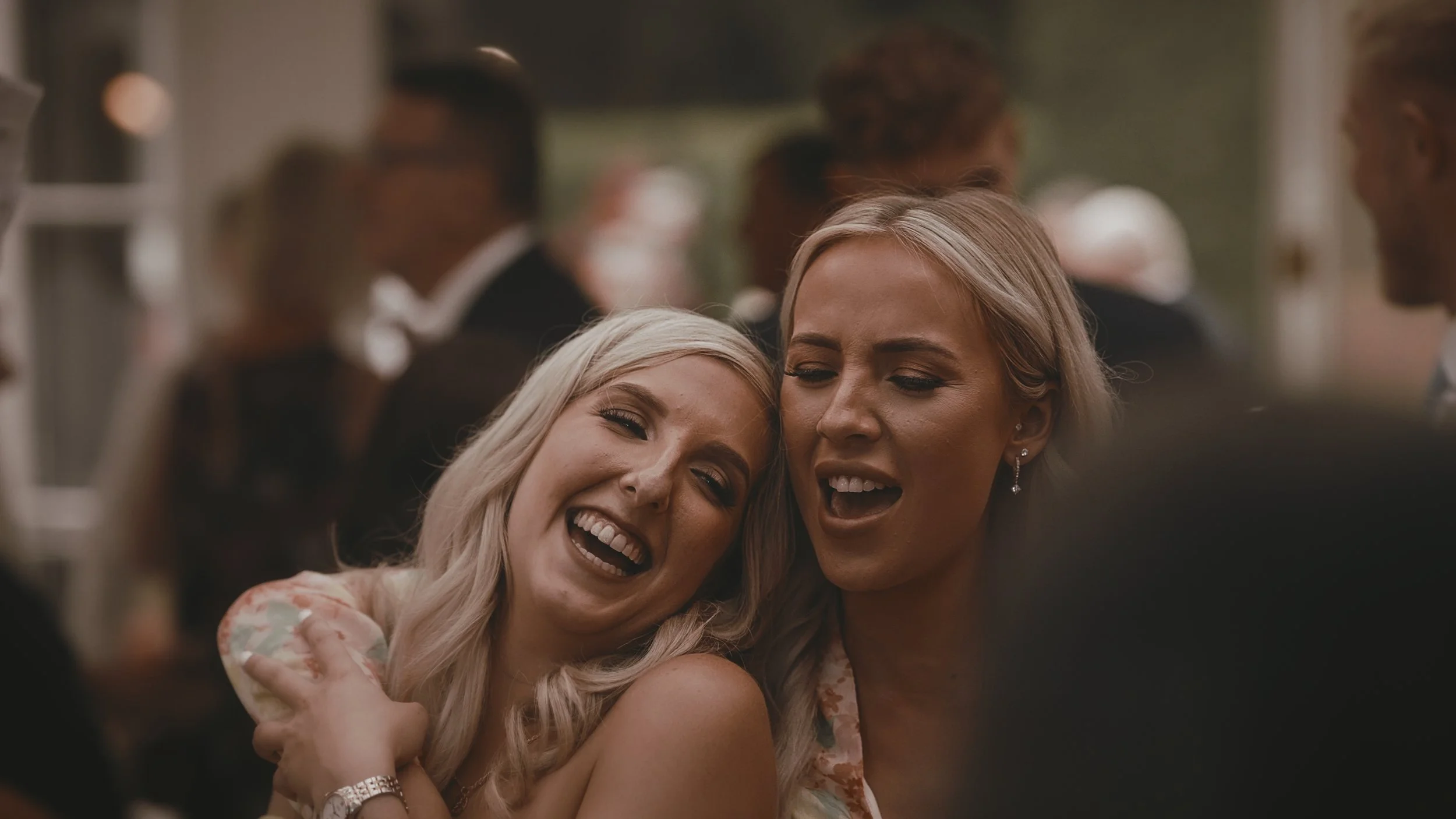 A cinematic wedding videography shot from a Pylewell Park wedding in Hampshire, captured by Luke Batchelor Productions.