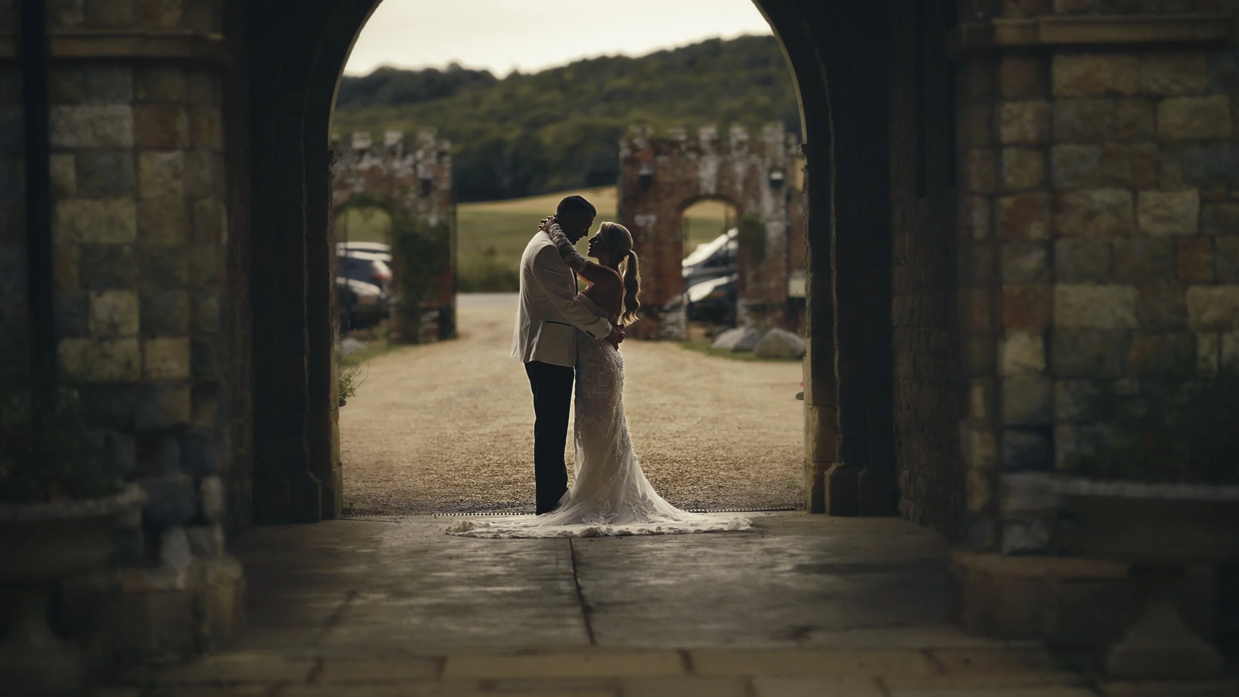 An image of a wedding at Eastwell Manor, captured by wedding photographer and videographer Luke Batchelor Productions.