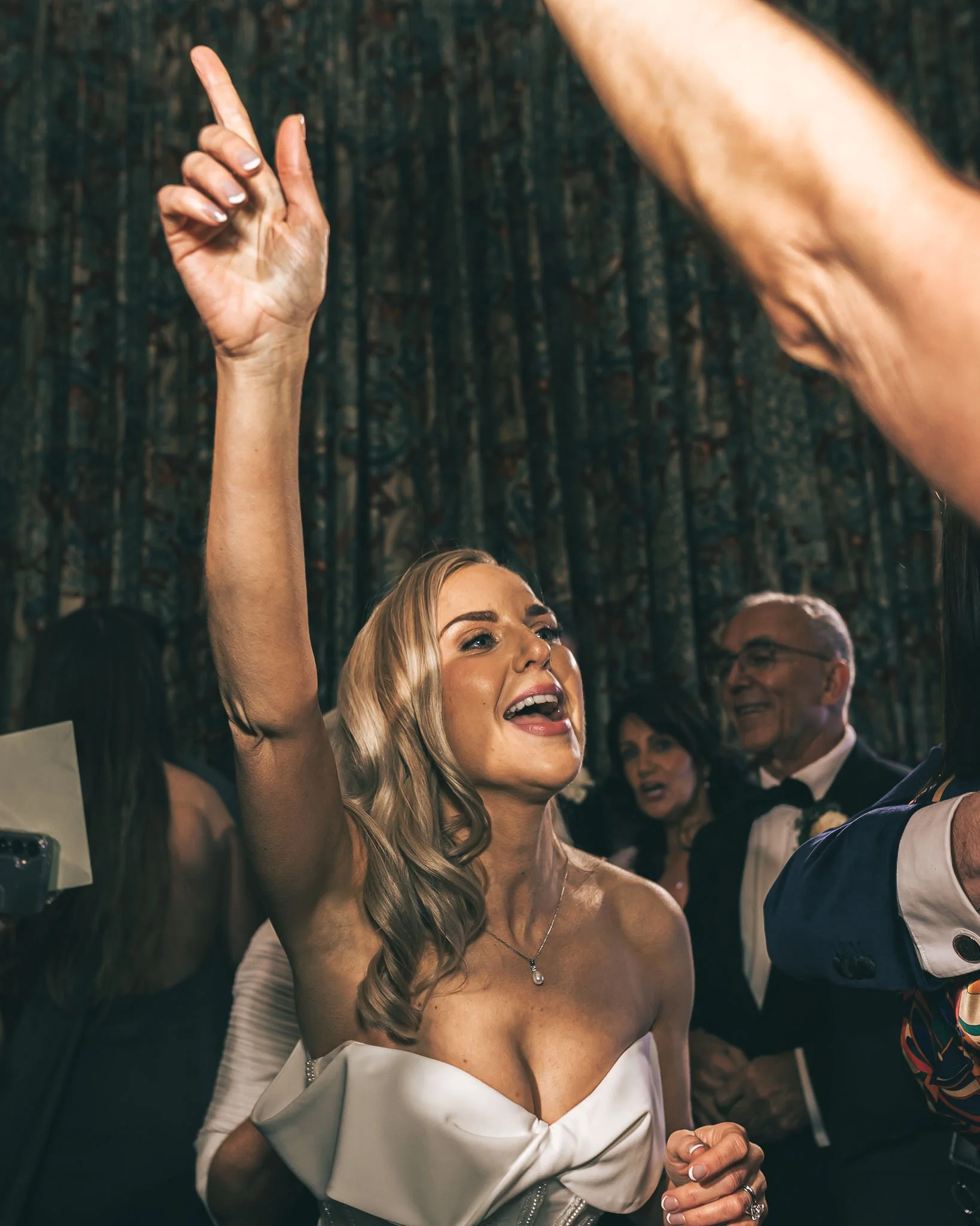 An image from a luxury UK wedding, captured by a wedding photography and videography team from Luke Batchelor Productions.