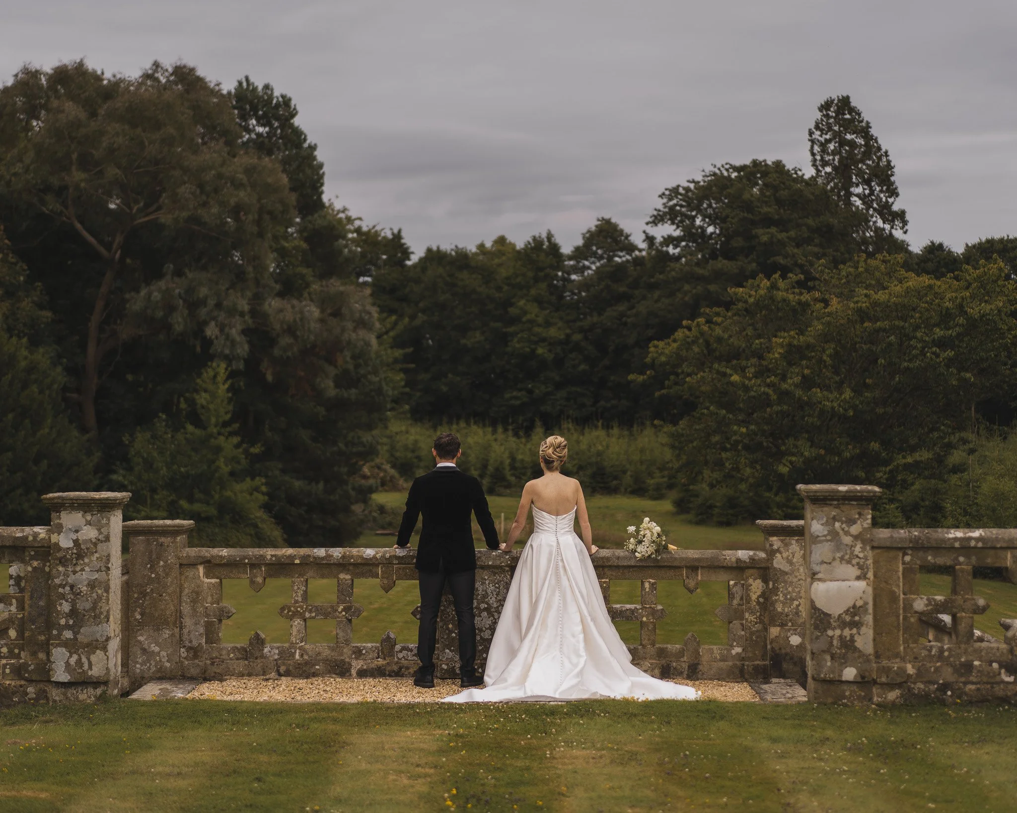 A shot from a wedding at Balcombe Place in Sussex, captured by wedding videographer Luke Batchelor Productions.