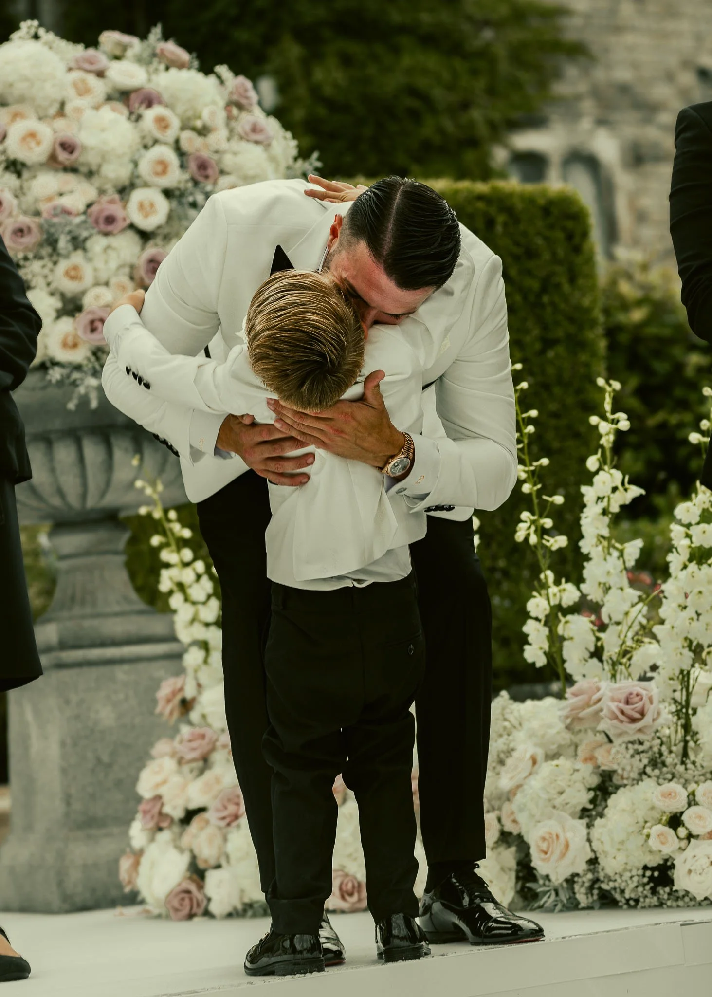 A luxury Eastwell Manor wedding, filmed and photographed by Kent wedding videographer Luke Batchelor Productions.