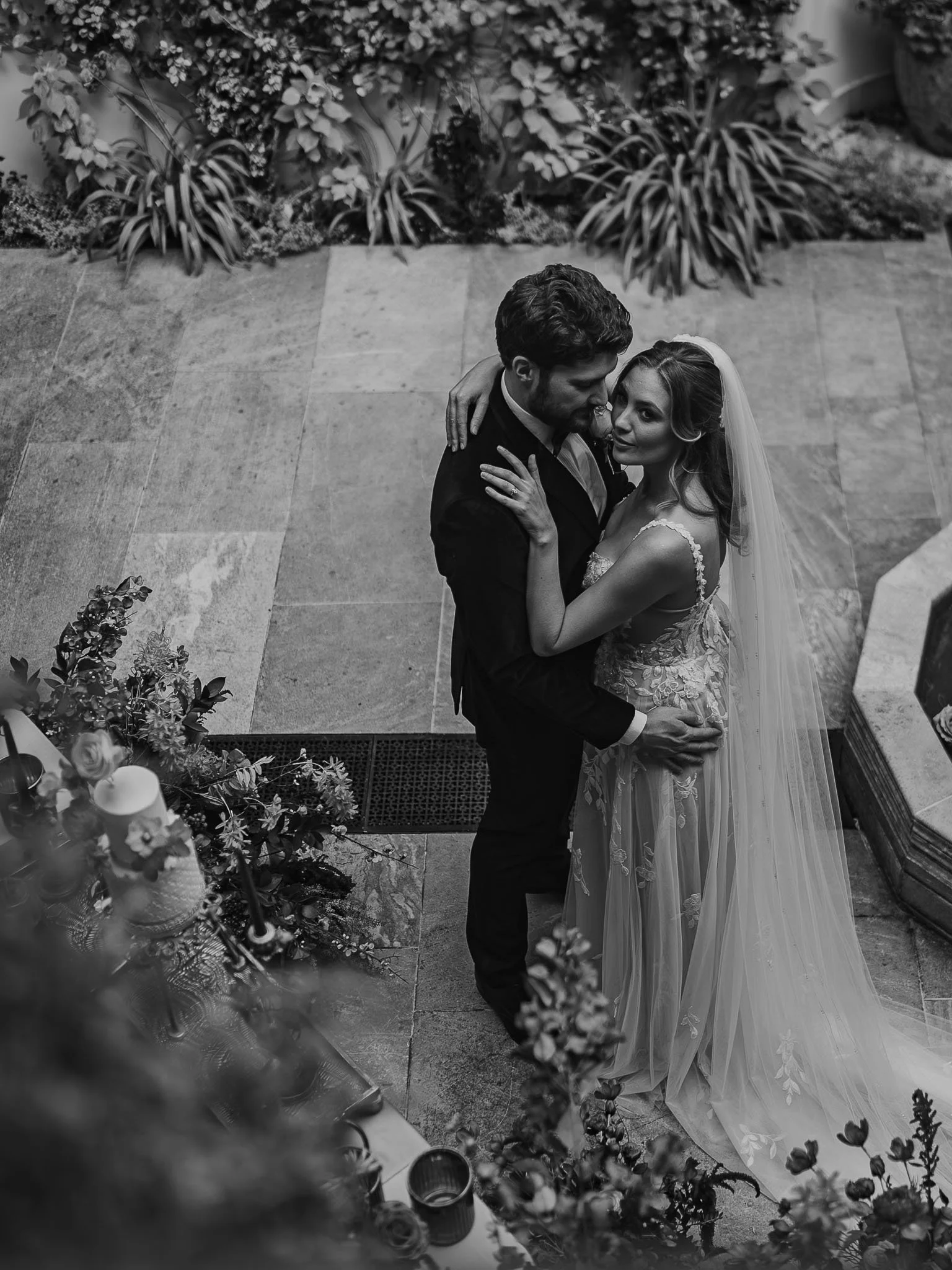 A cinematic wedding videography shot from an Oxfordshire wedding, captured by videographer Luke Batchelor Productions.