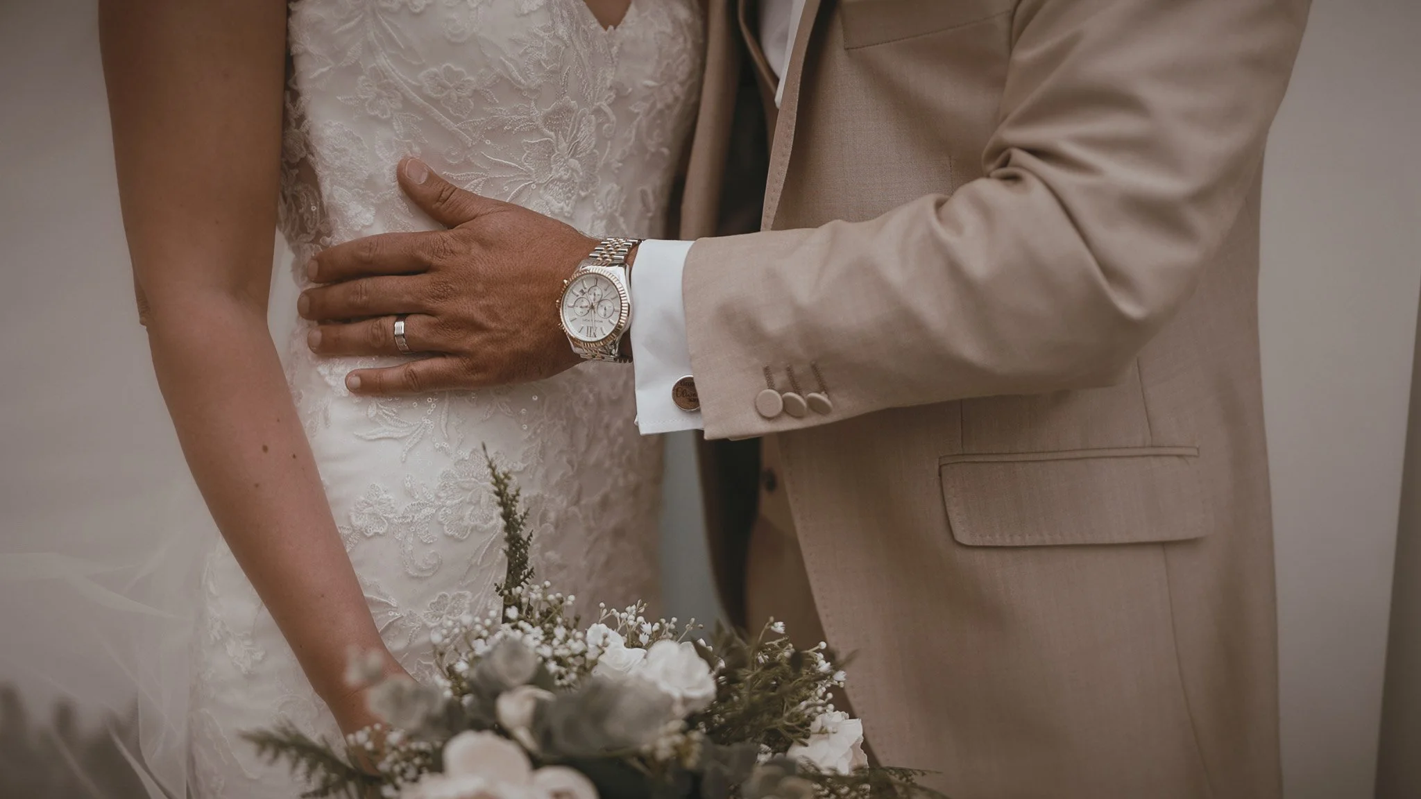 An editorial wedding videography shot, created by UK & Destination wedding videographer Luke Batchelor Productions