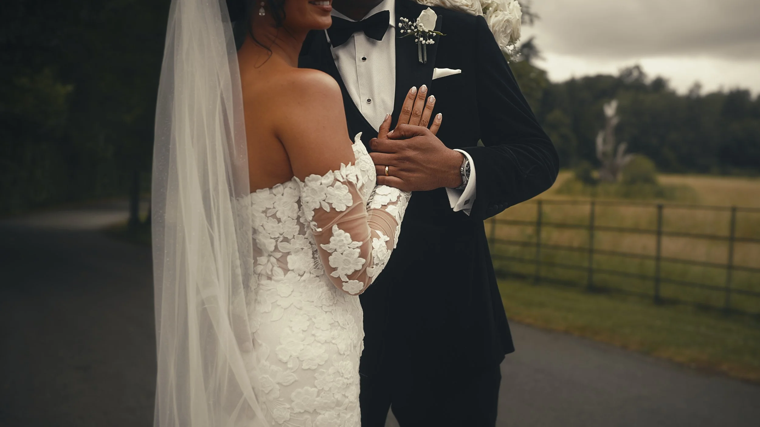 An elegant wedding videography shot, created by UK & Destination wedding videographer Luke Batchelor Productions