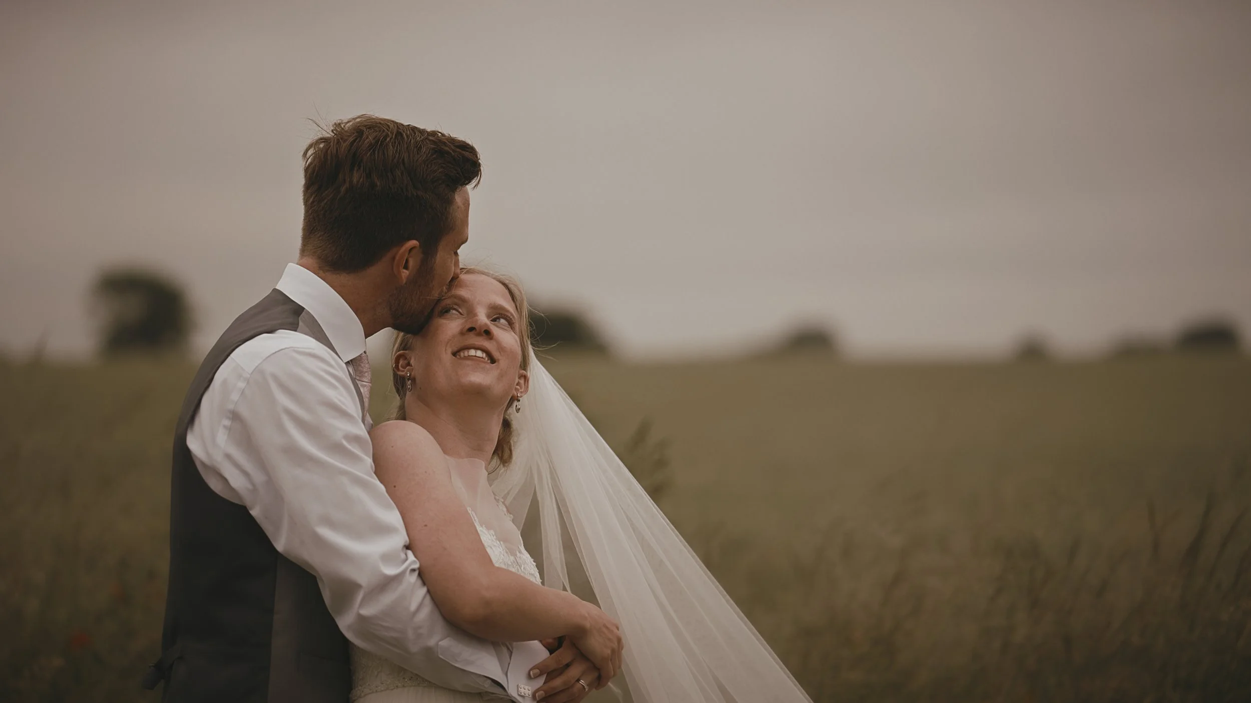 An image of a wedding in Norfolk, captured by wedding videographer Luke Batchelor Productions.
