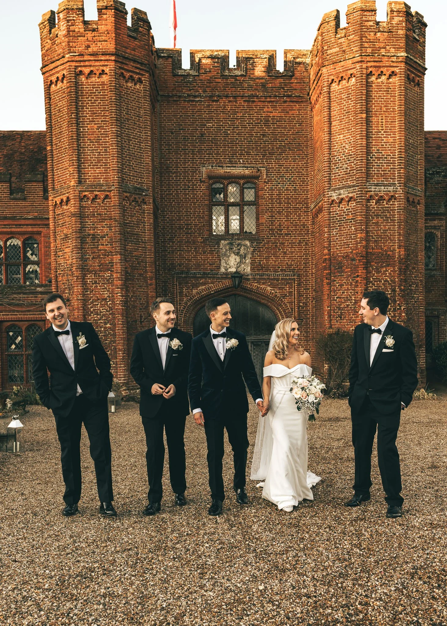 An image from a luxury UK wedding, captured by a wedding photography and videography team from Luke Batchelor Productions.