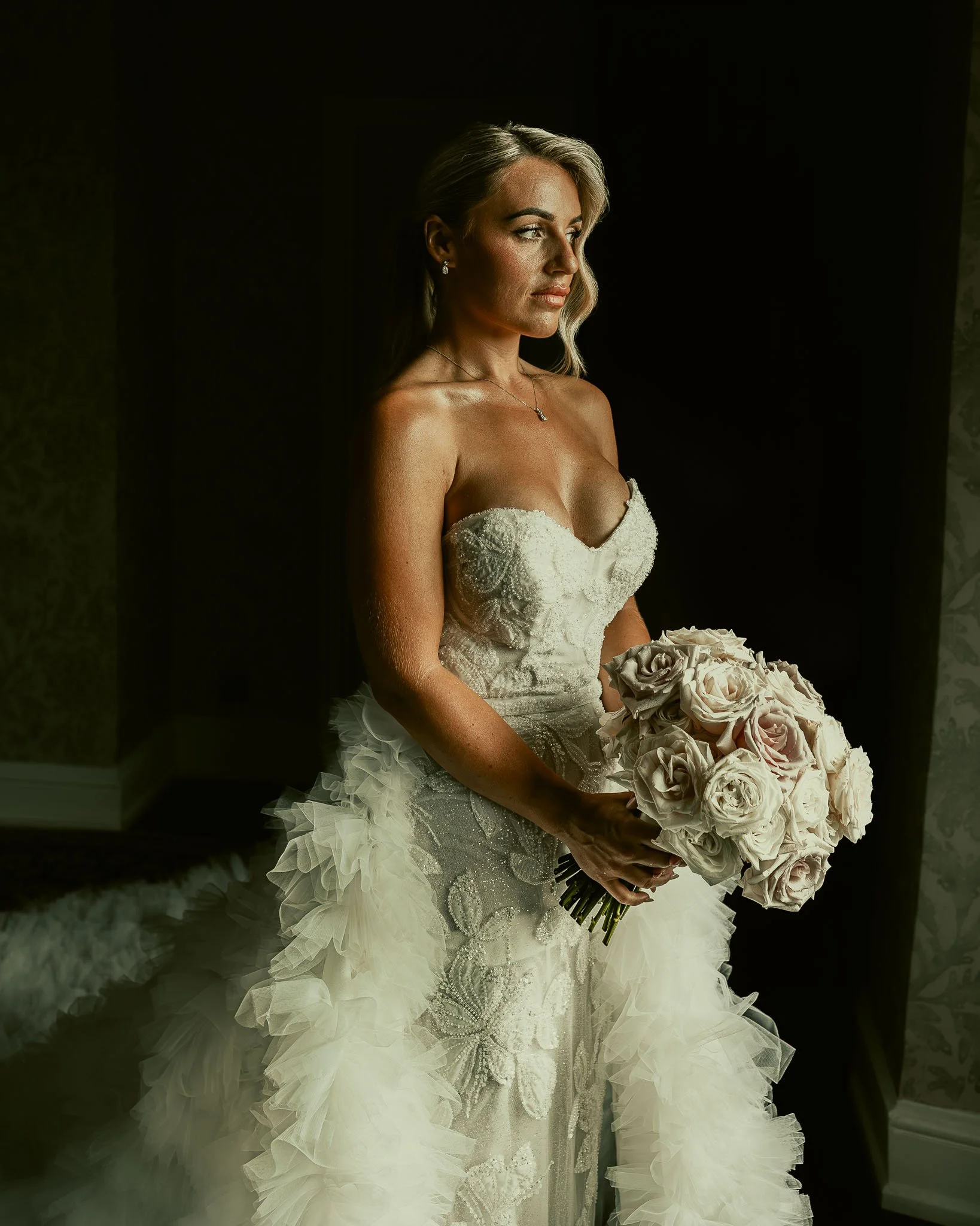 A luxury Eastwell Manor wedding, filmed and photographed by Kent wedding videographer Luke Batchelor Productions.