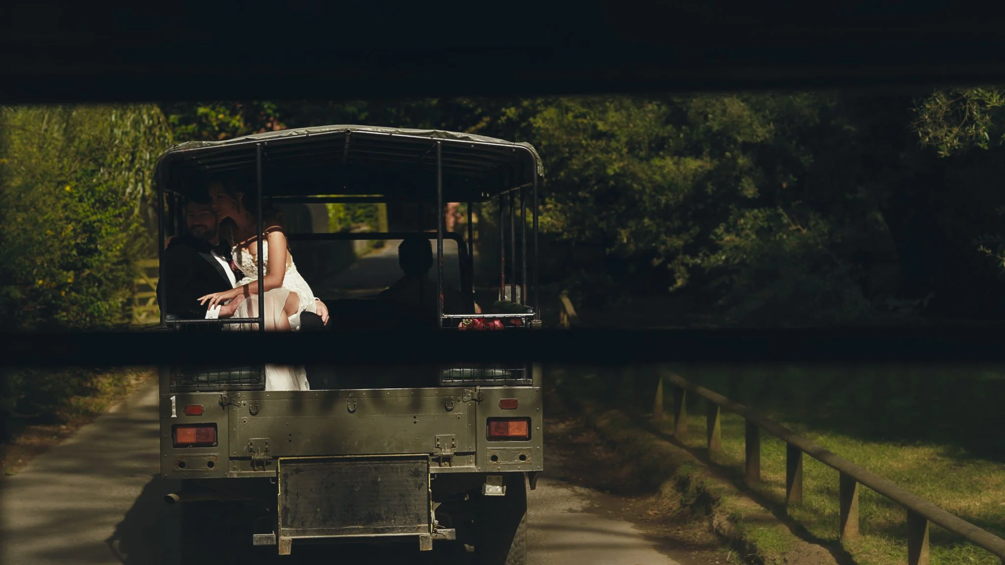 A wedding videography shot from a luxury black-tie wedding at Port Lympne Hotel, captured by videographer Luke Batchelor Productions.
