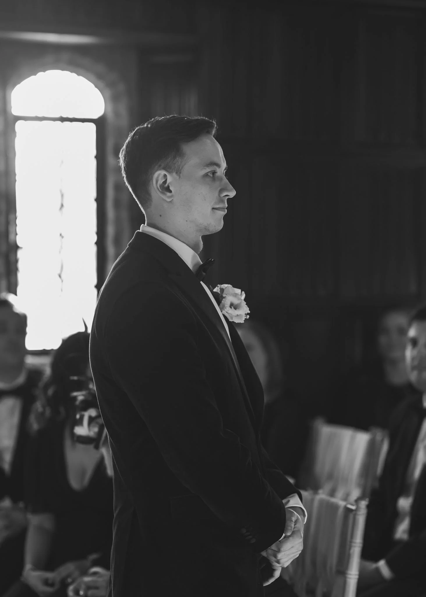 An image from a luxury UK wedding, captured by a wedding photography and videography team from Luke Batchelor Productions.