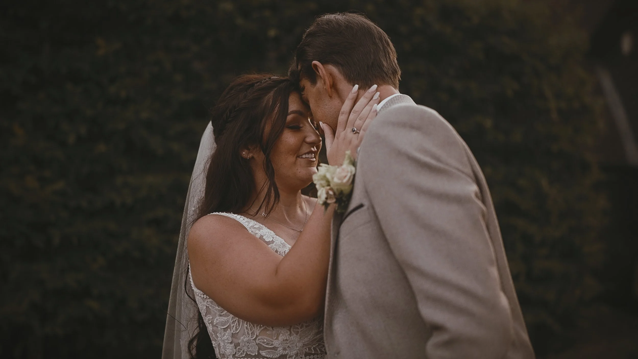 An image of a wedding at Winters Barns, captured by Kent wedding videographer Luke Batchelor Productions.