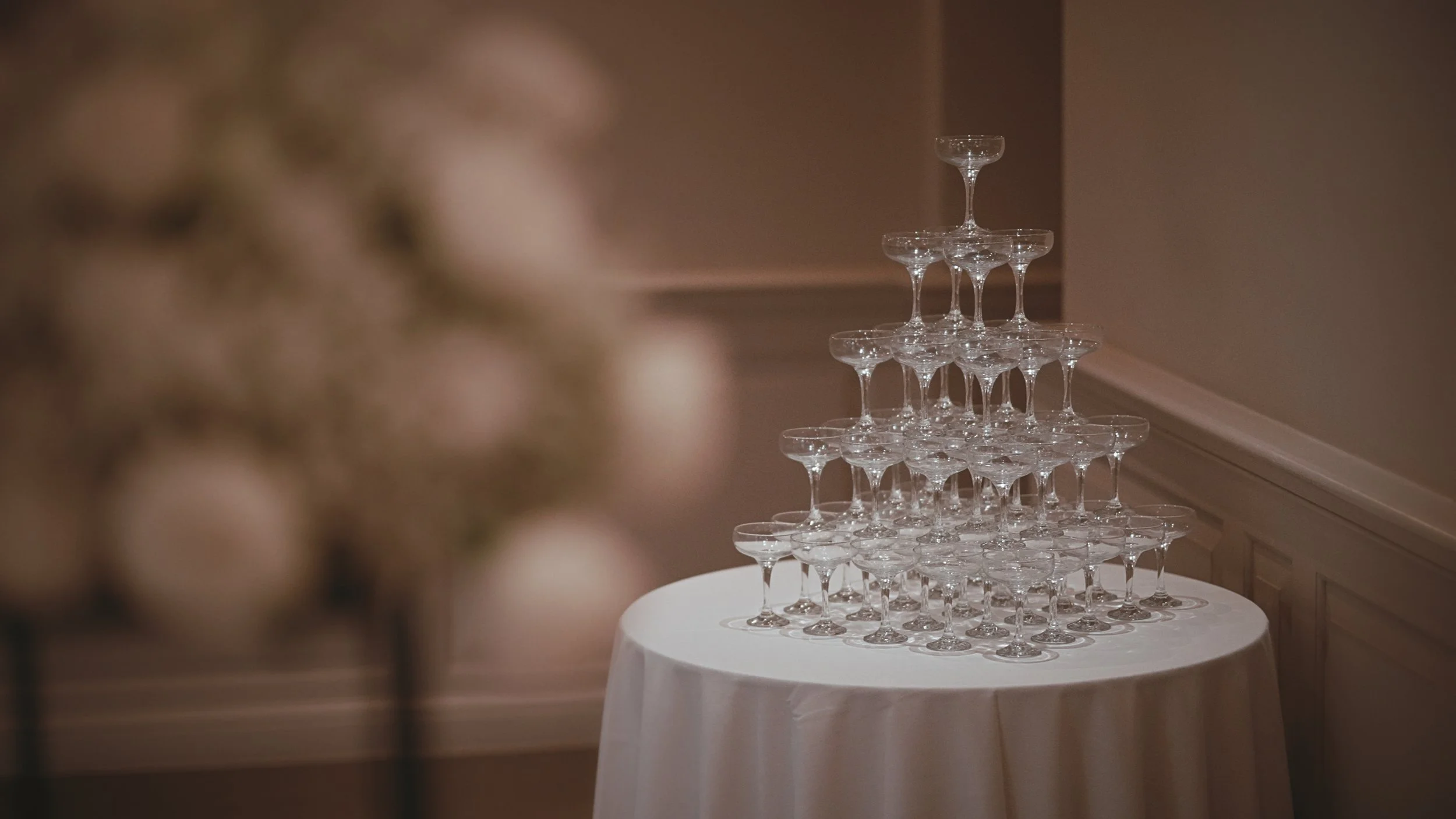 An image from a Holkham Hall wedding film, captured by Norfolk wedding videographer Luke Batchelor Productions.