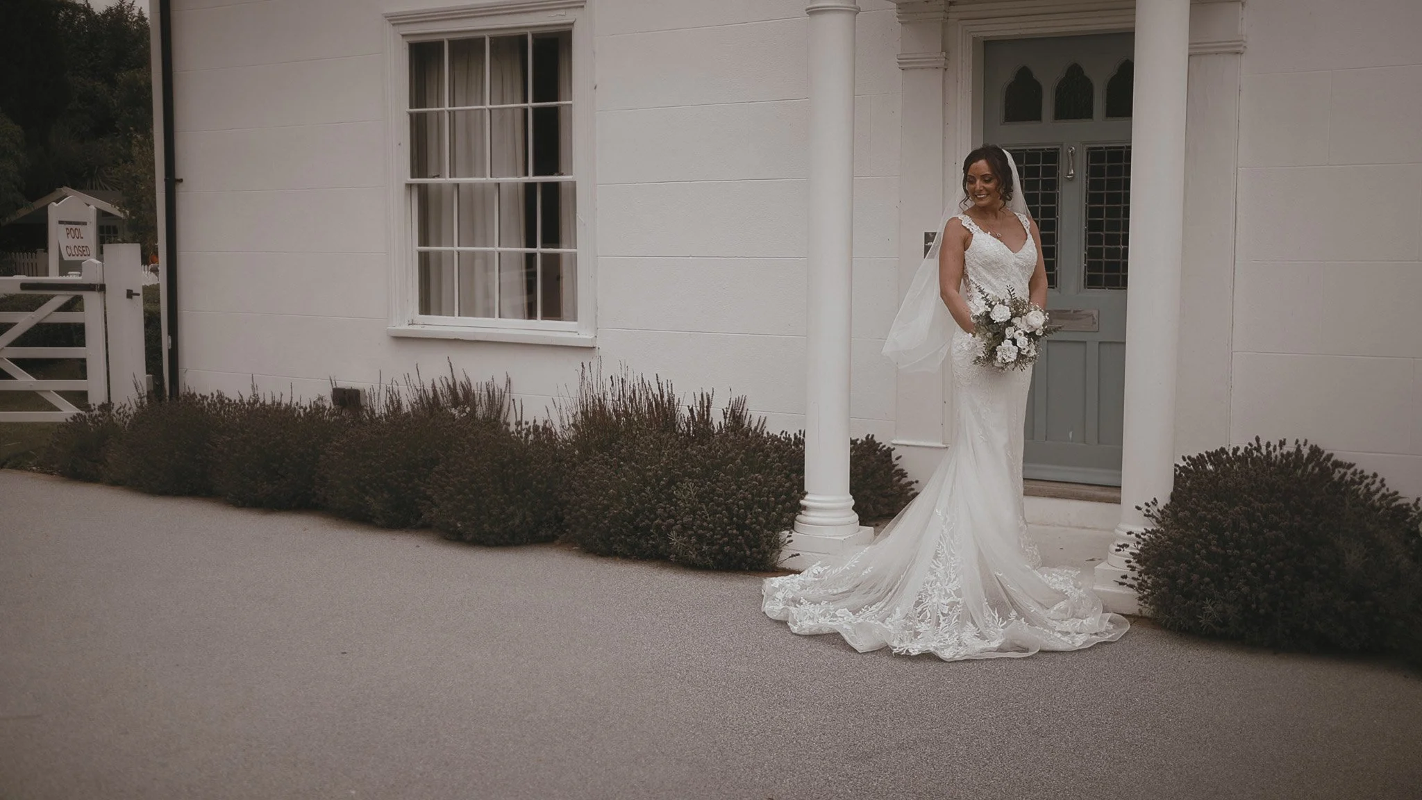 An editorial wedding videography shot, created by UK & Destination wedding videographer Luke Batchelor Productions