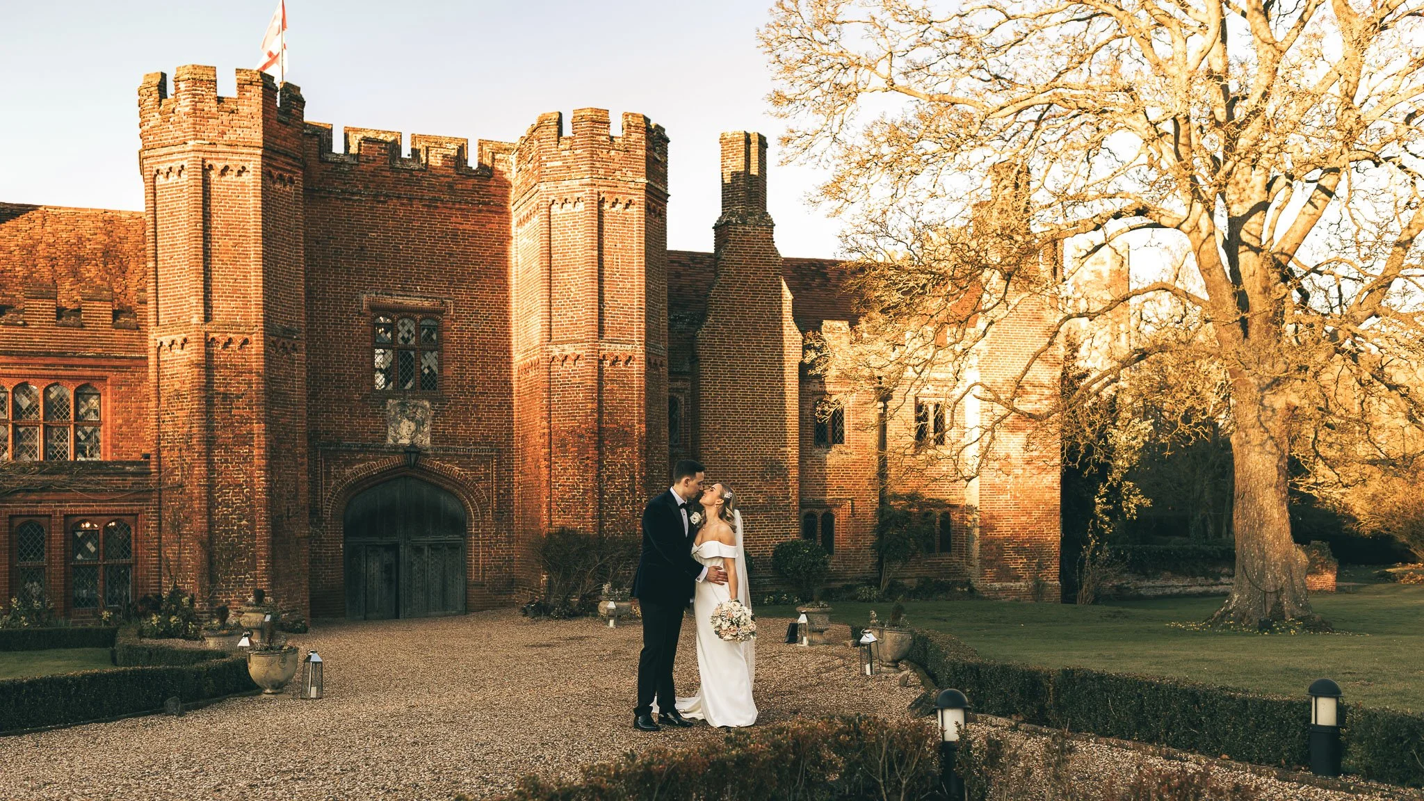 An image from a luxury UK wedding, captured by a wedding photography and videography team from Luke Batchelor Productions.