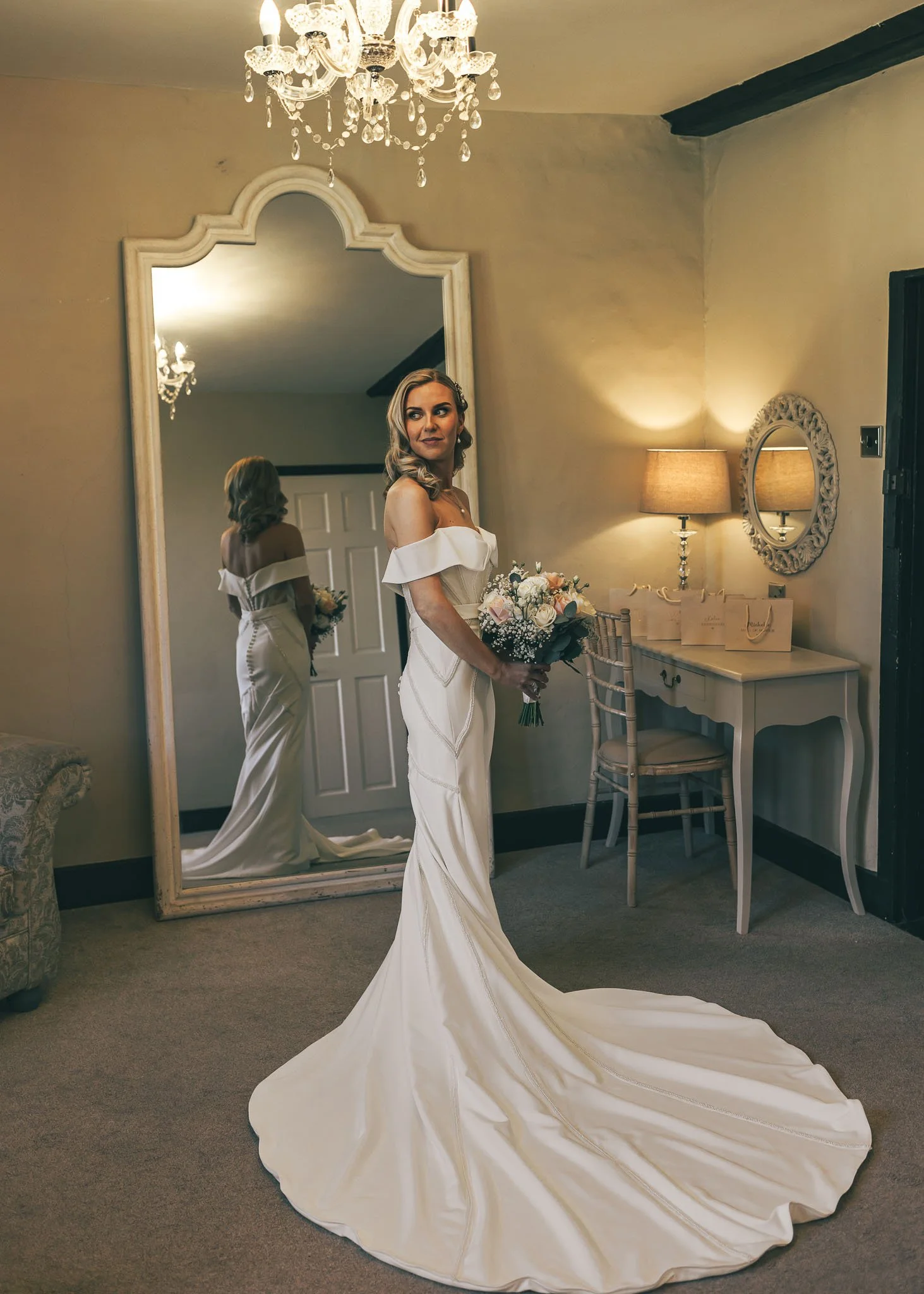 An image from a luxury UK wedding, captured by a wedding photography and videography team from Luke Batchelor Productions.