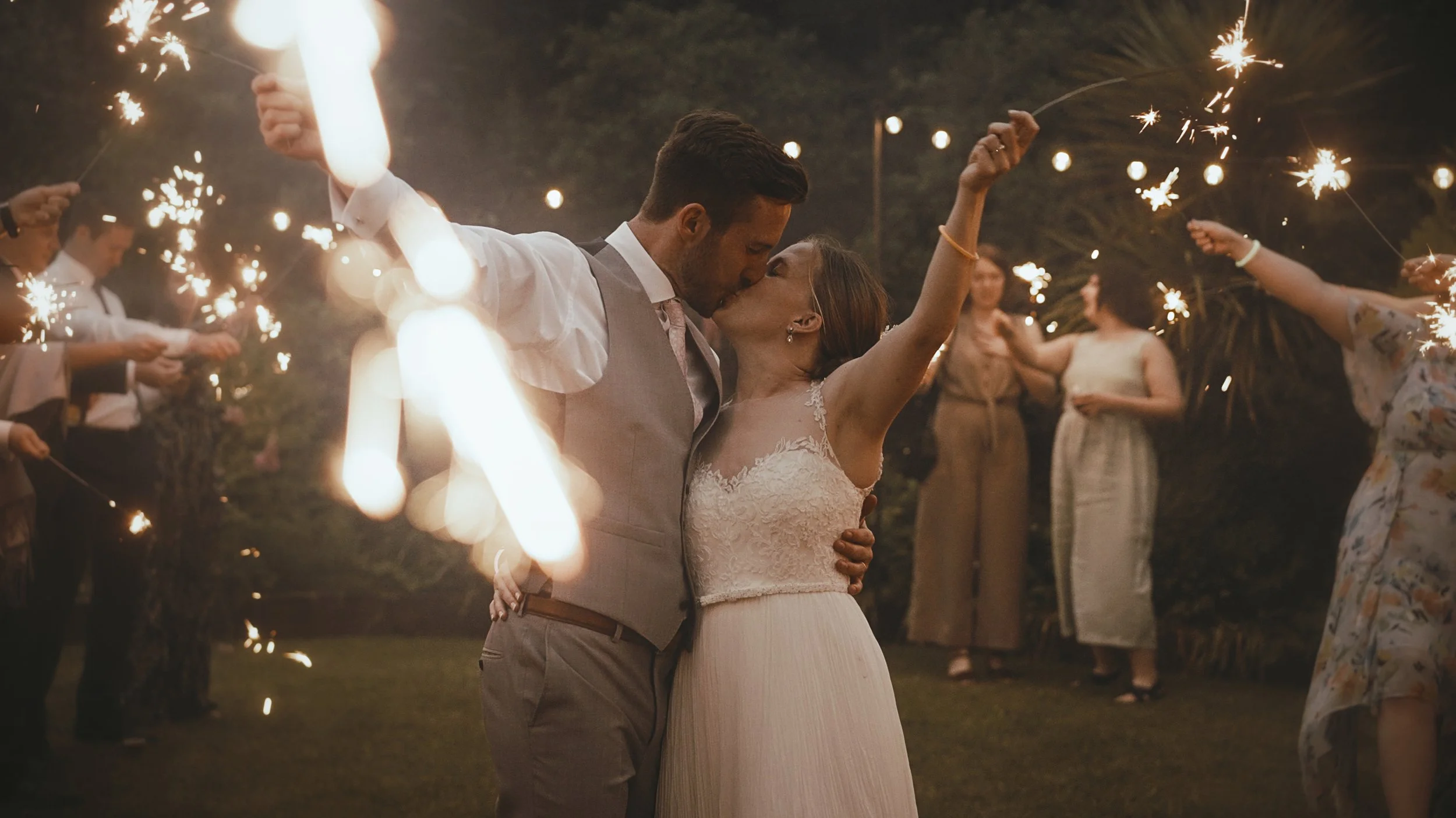 An image of a wedding in Norfolk, captured by wedding videographer Luke Batchelor Productions.