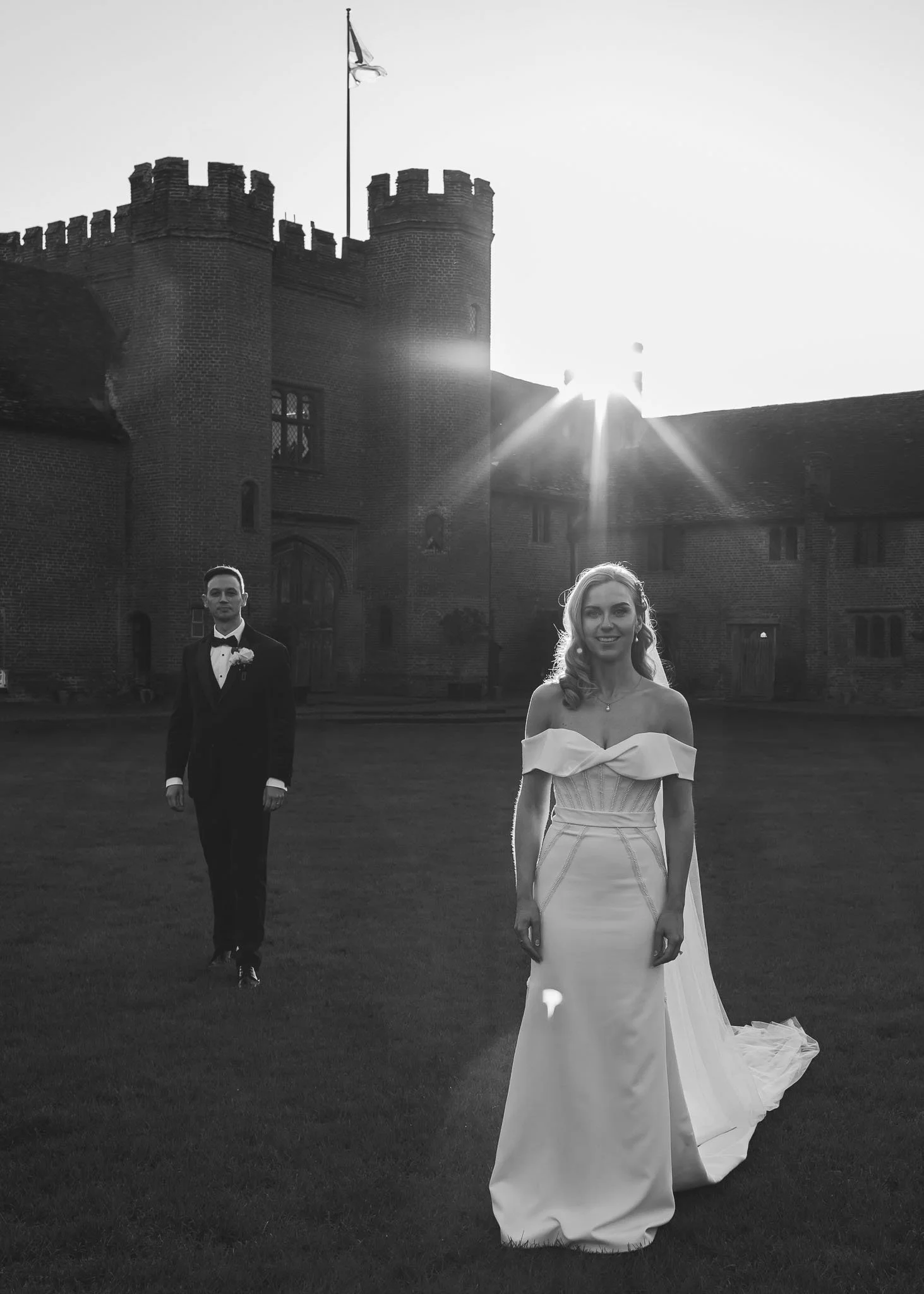 An image from a luxury UK wedding, captured by a wedding photography and videography team from Luke Batchelor Productions.