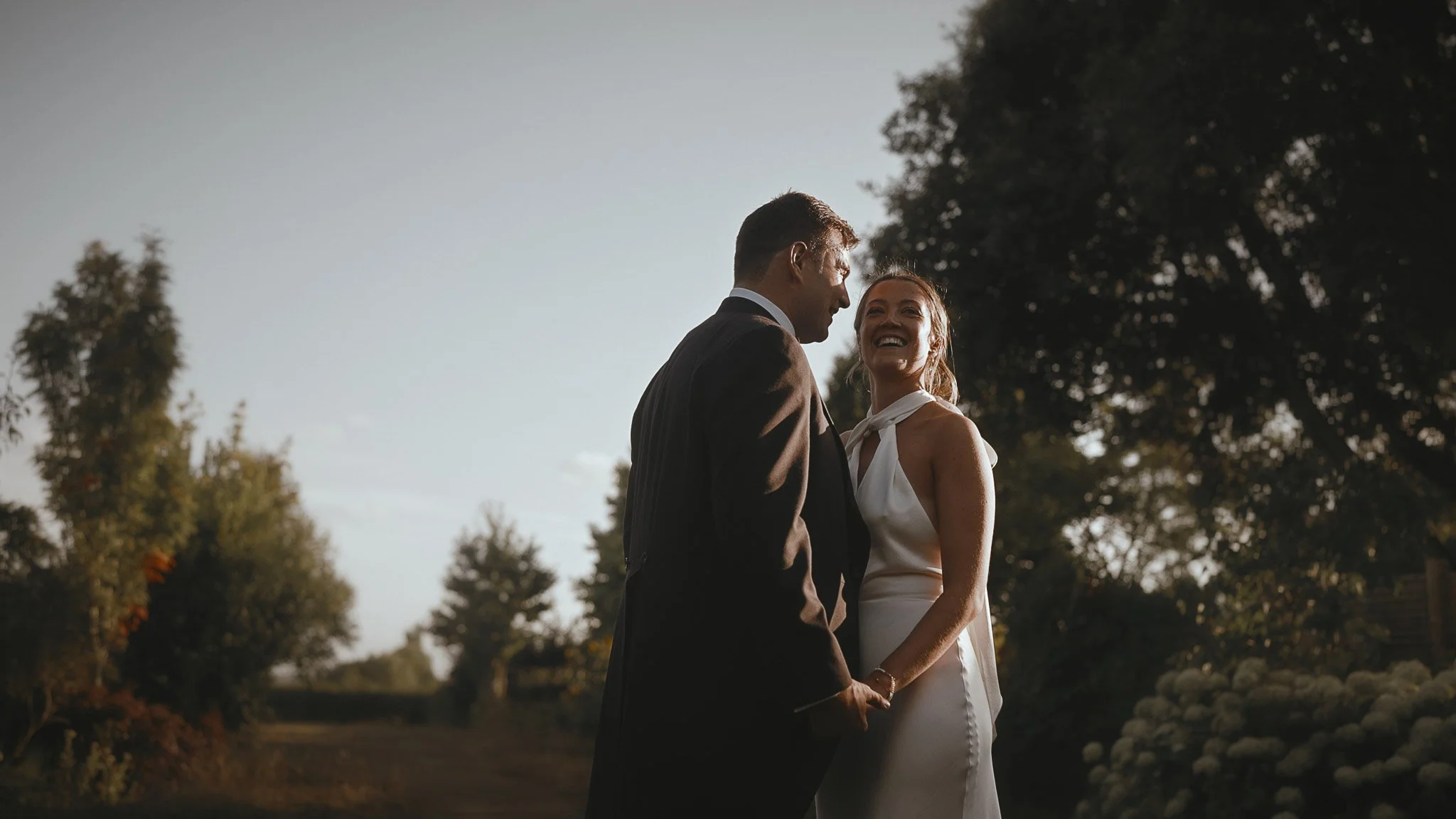 An editorial wedding videography shot, created by UK & Destination wedding videographer Luke Batchelor Productions