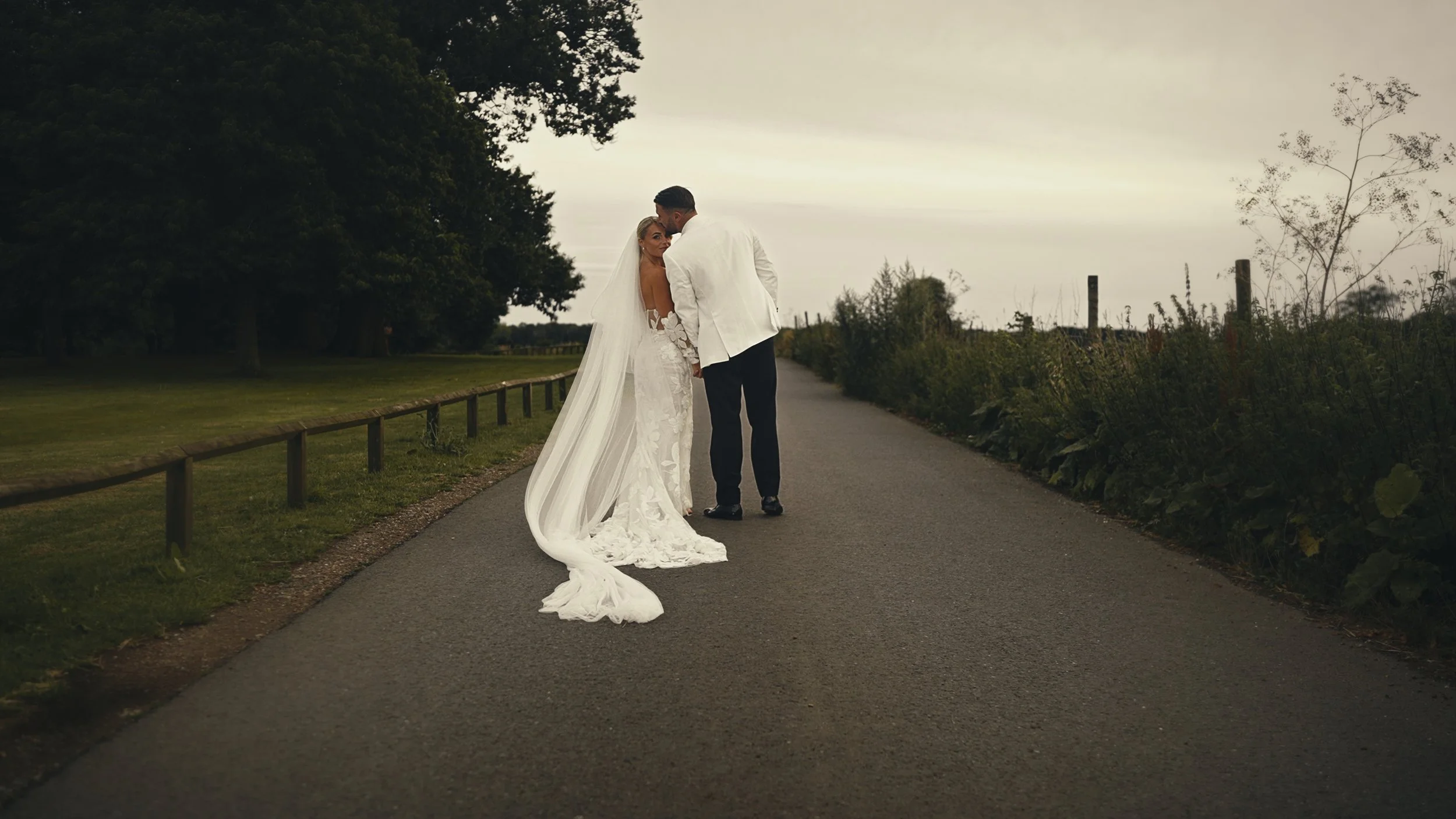An editorial wedding videography shot, created by UK & Destination wedding videographer Luke Batchelor Productions