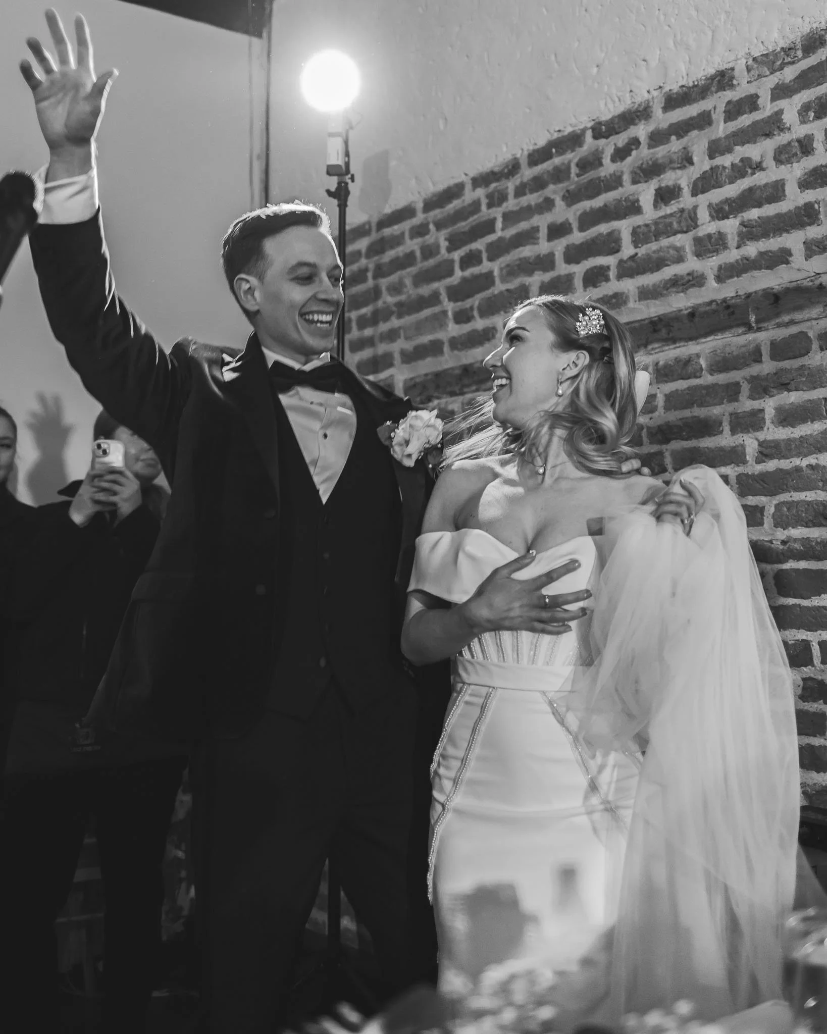 An image from a luxury UK wedding, captured by a wedding photography and videography team from Luke Batchelor Productions.
