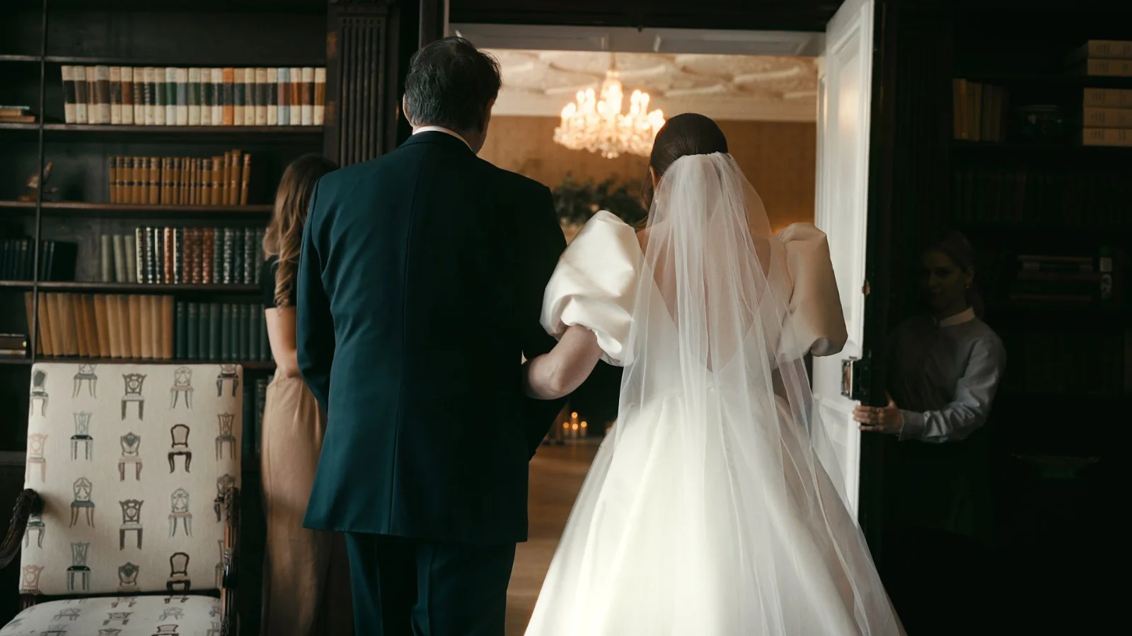 A brides review of her Sussex wedding videographer after watching her wedding film from Balcombe Place.