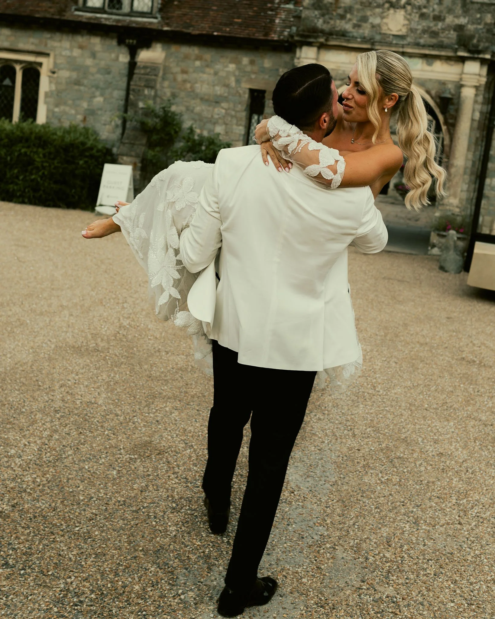 An editorial-style wedding videography shot from a Hedsor House wedding, captured by Luke Batchelor Productions.