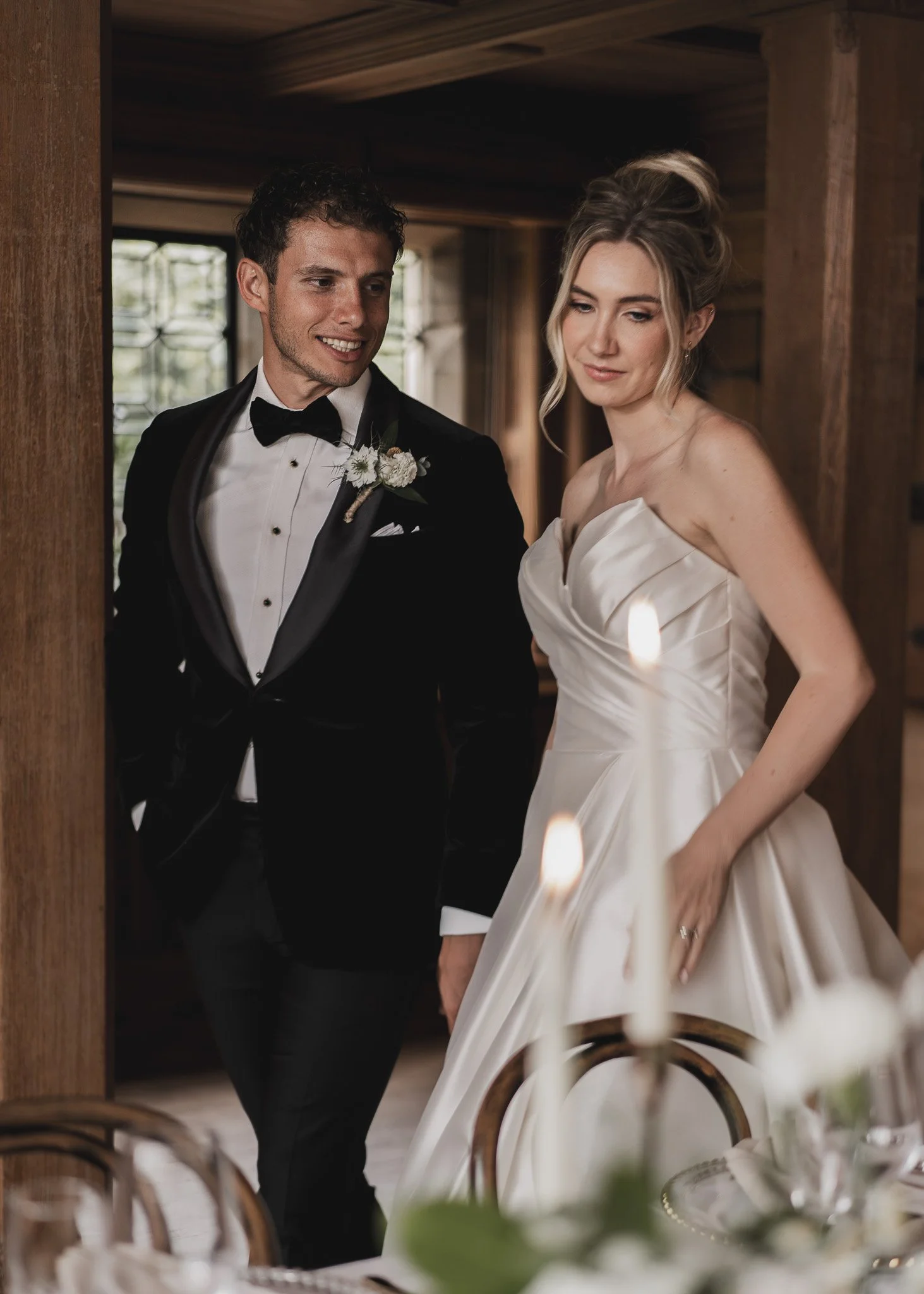 A shot from a wedding at Balcombe Place in Sussex, captured by wedding videographer Luke Batchelor Productions.