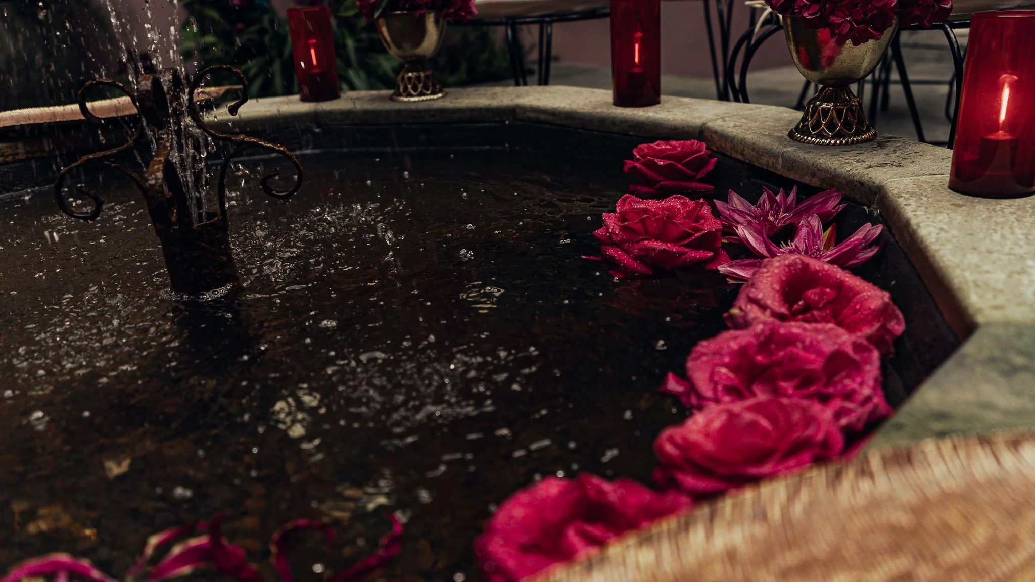 A wedding videography shot from a luxury black-tie wedding at Port Lympne Hotel, captured by videographer Luke Batchelor Productions.